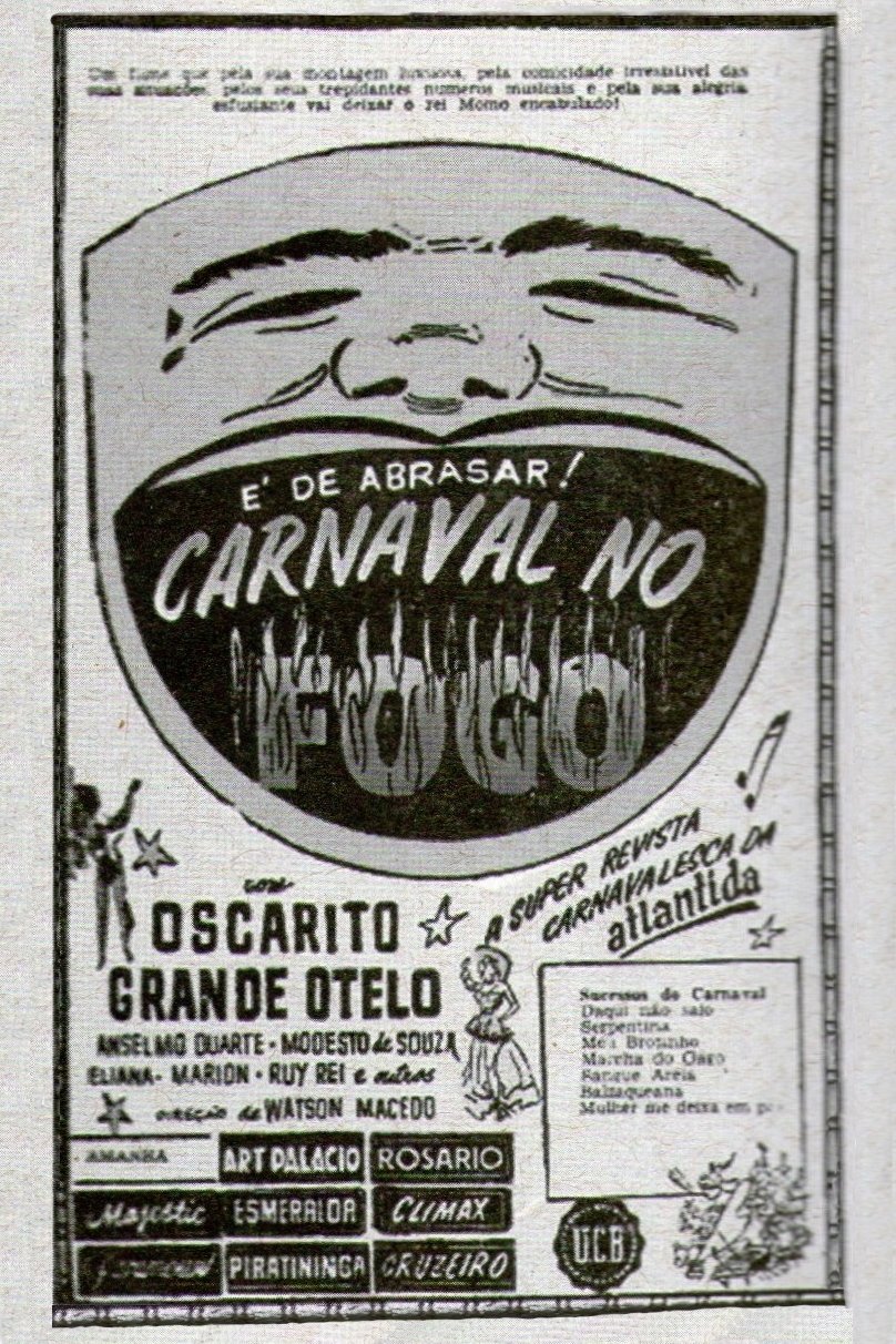 Poster de Carnaval no Fogo