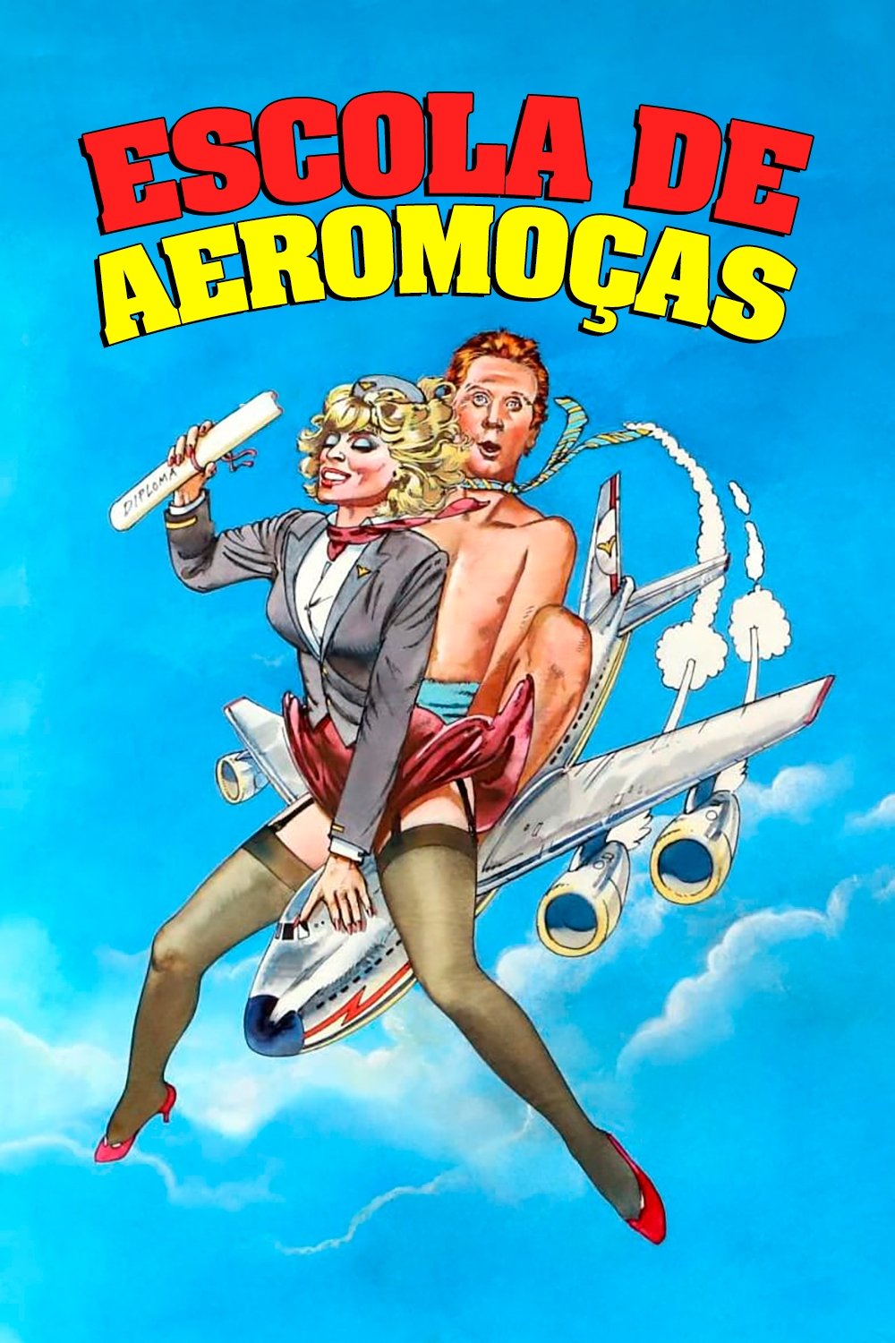 Poster de Escola de Aeromoças