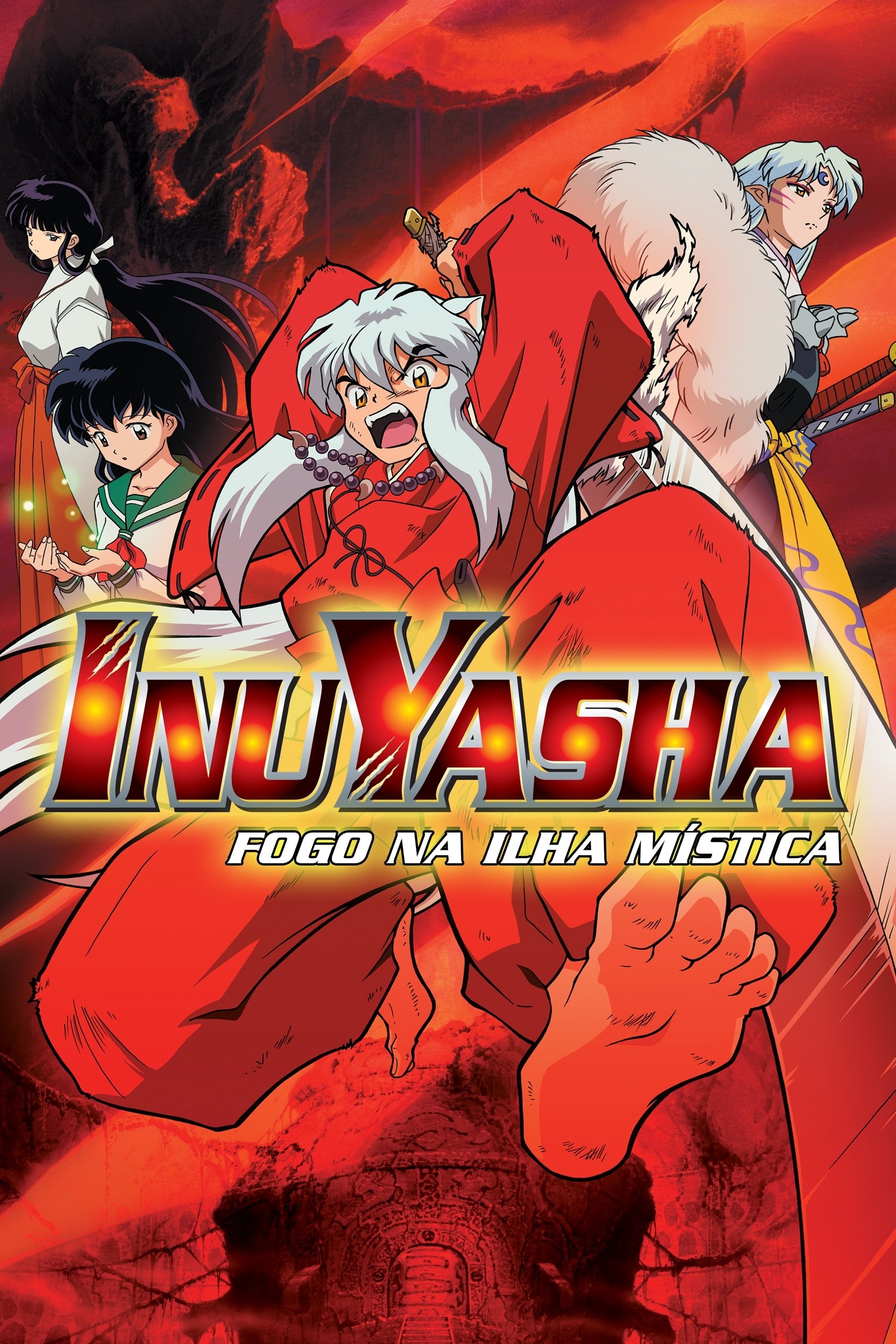 Poster de InuYasha 4: Fogo na Ilha Mística