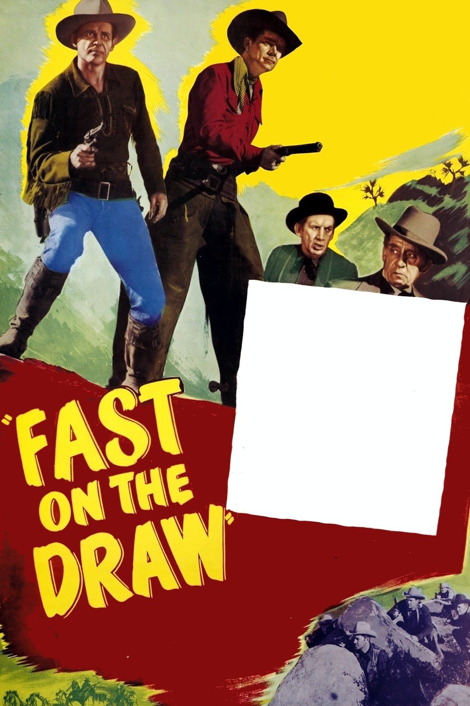 Poster de Fast on the Draw