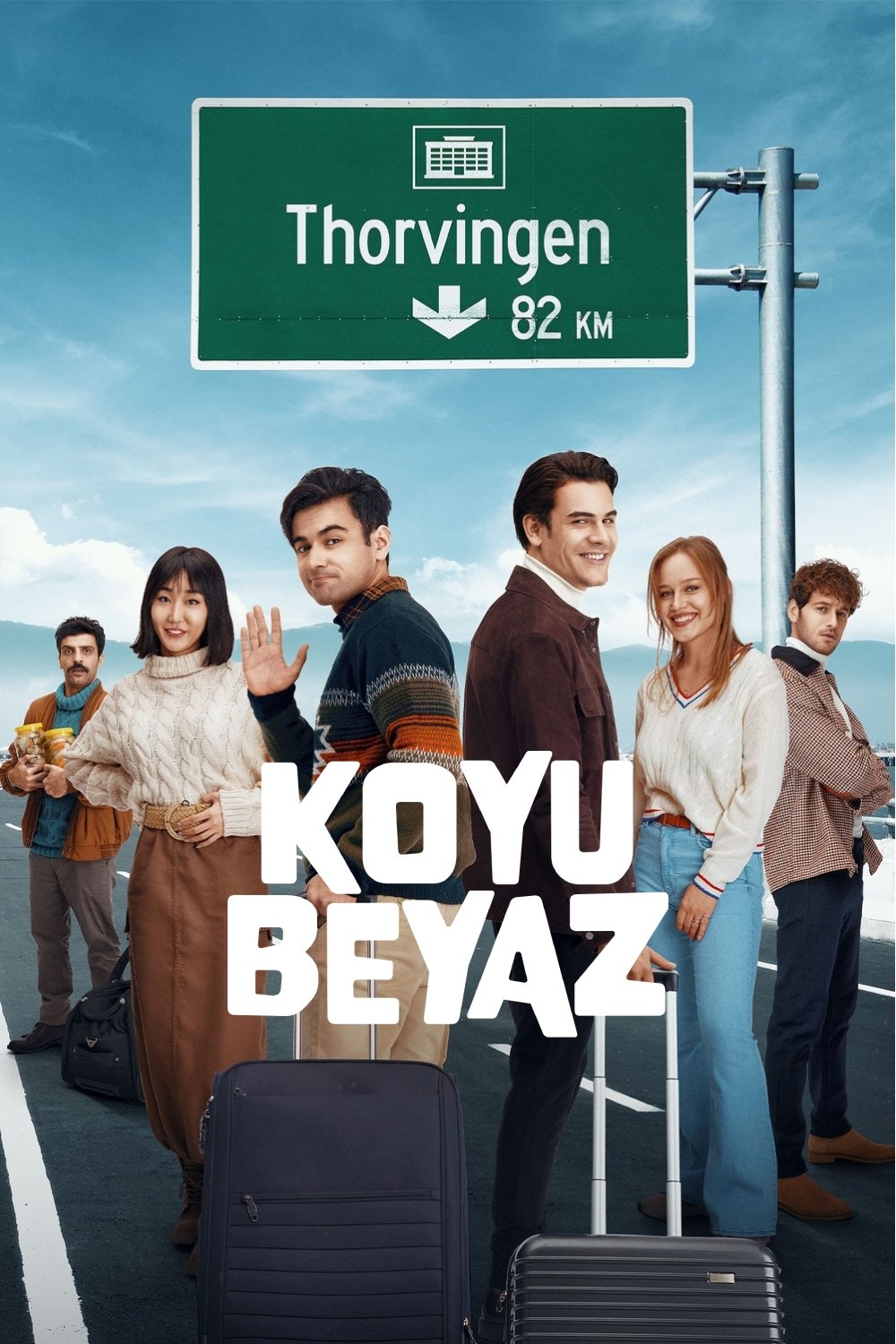 Poster de Koyu Beyaz