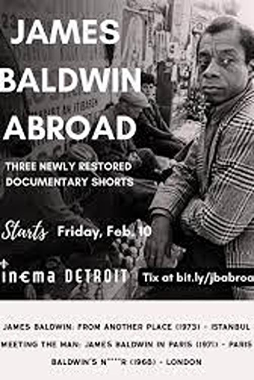 Affiche du film James Baldwin Abroad