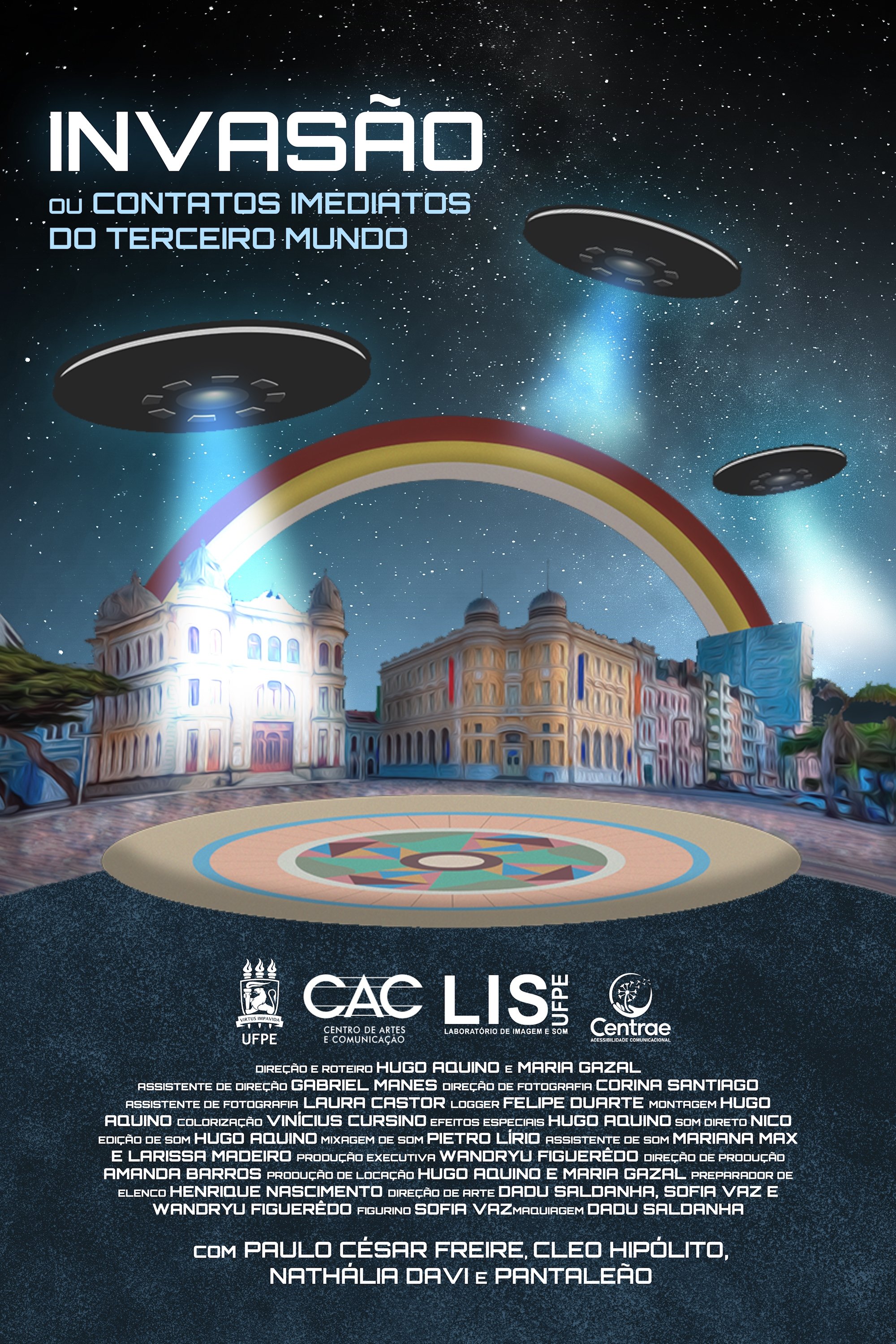 Poster de Invasão ou Contatos Imediatos do Terceiro Mundo