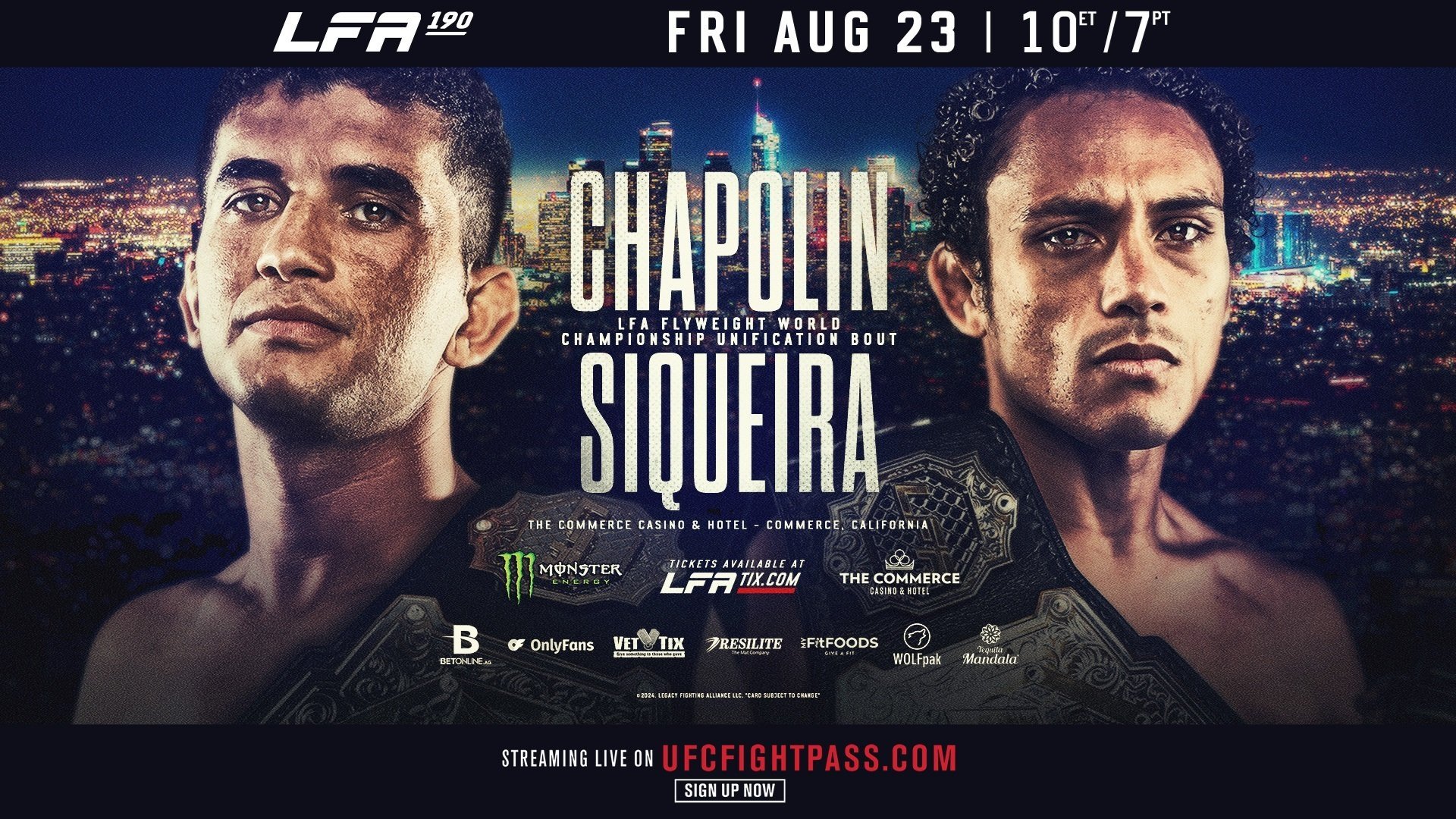 LFA 190: Chapolin vs. Siqueira