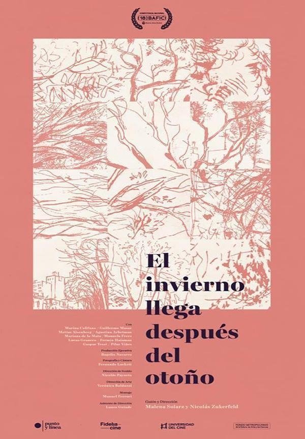 Poster de El invierno llega después del otoño