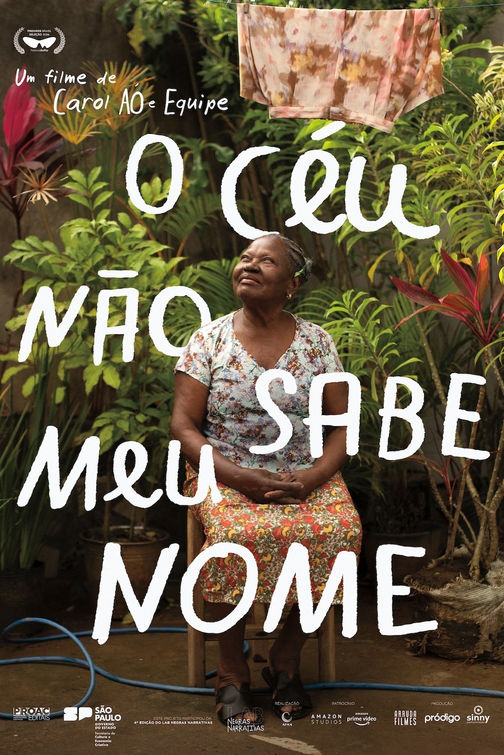Poster de O Céu Não Sabe Meu Nome