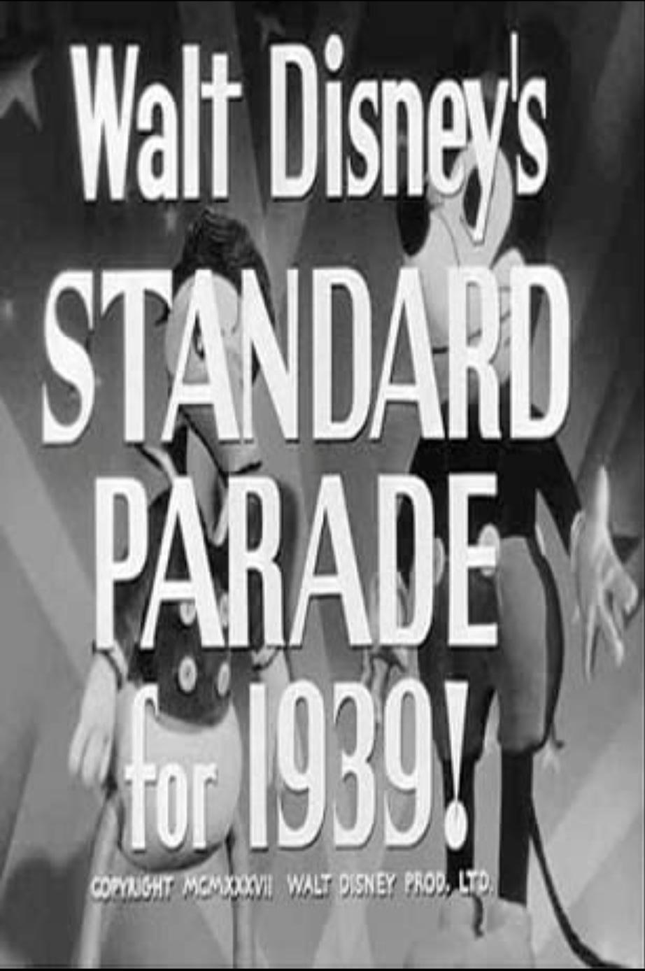 Poster de Walt Disney's Standard Parade for 1939