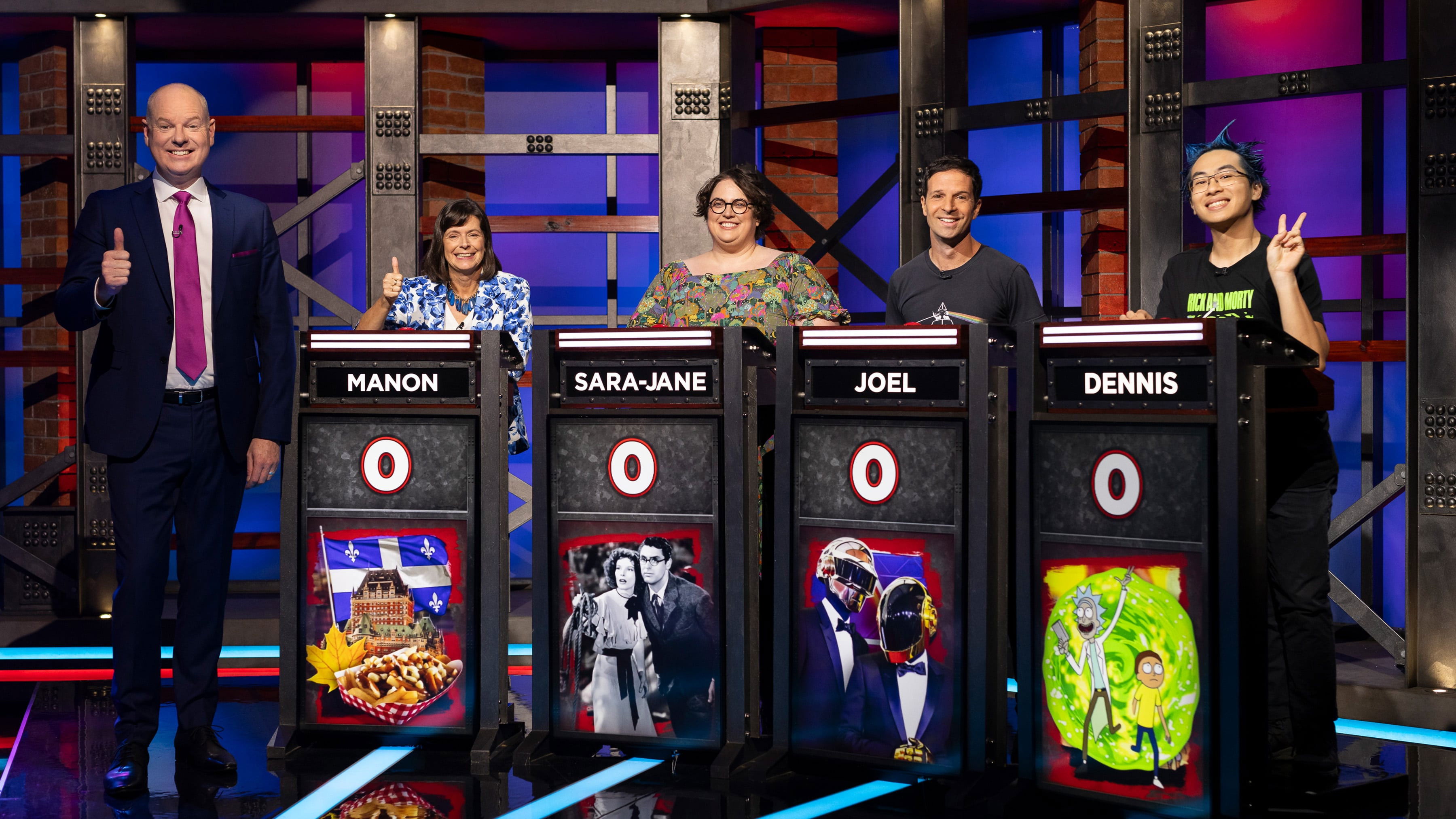 Rick & Morty, Quebec, film Bringing Up Baby & Daft Punk