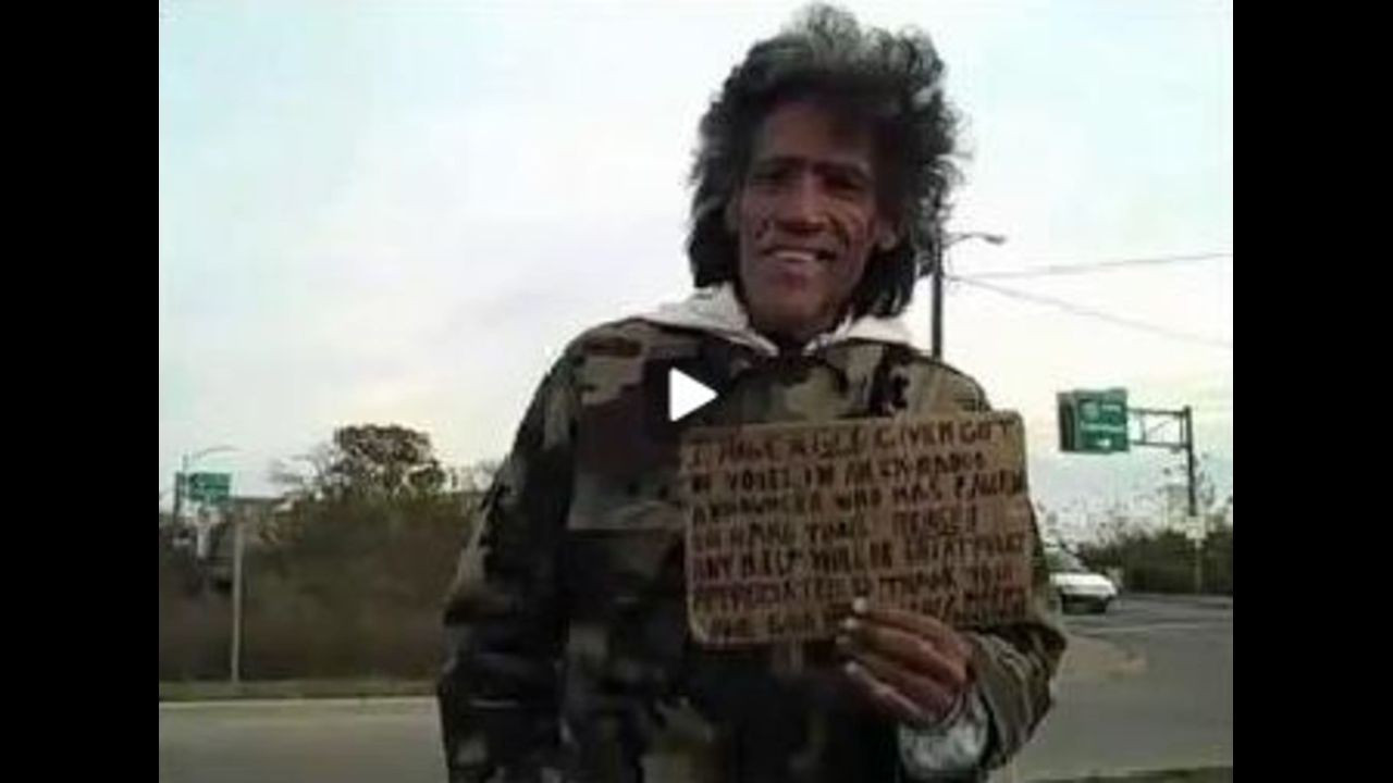 Homeless Man with Golden Voice