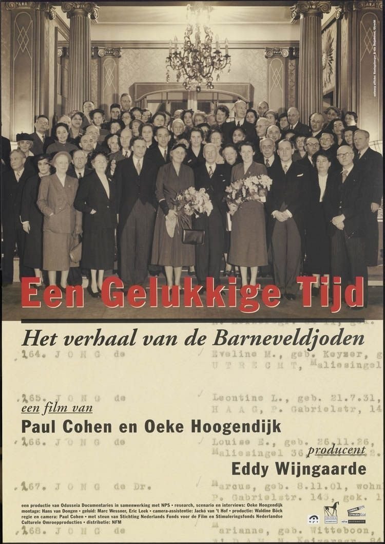 Poster de Een gelukkige tijd - het verhaal van de Barneveldjoden