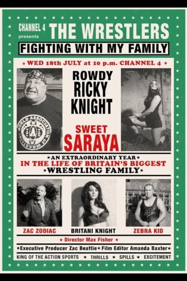 Poster de The Wrestlers: Fighting with My Family