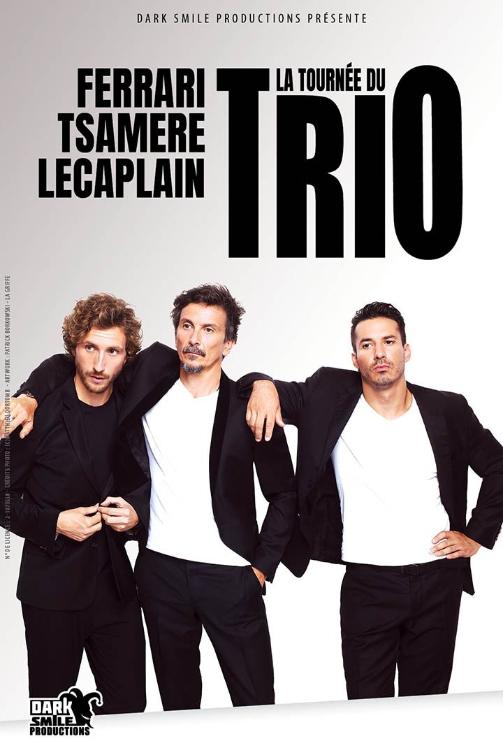Ferrari Tsamère Lecaplain : Le trio en direct au cinéma