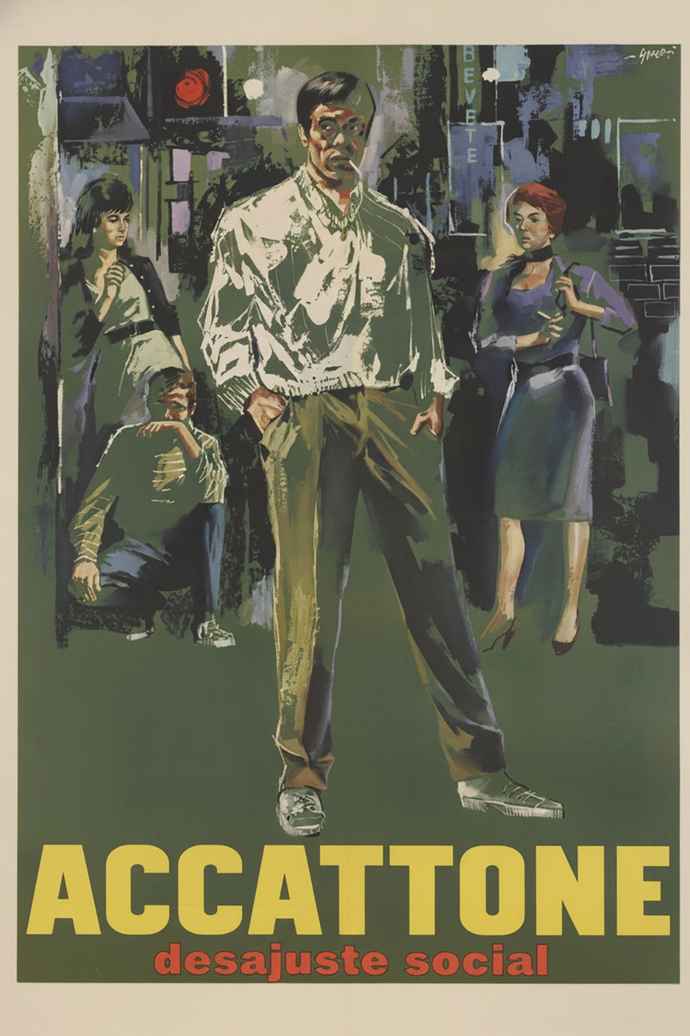 Poster de Accattone - Desajuste Social