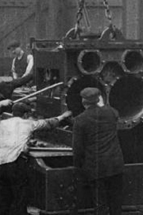 Poster de Building a British Railway: Constructing the Locomotive