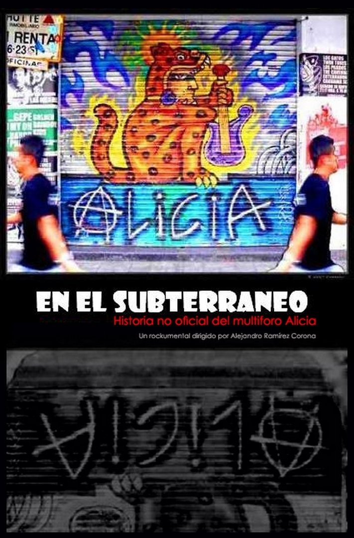 Poster de Alicia en el subterráneo: Historia no oficial del multiforo Alicia