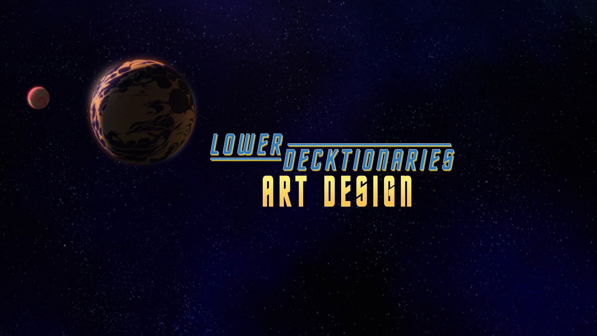 Lower Decktionaries - Art Design