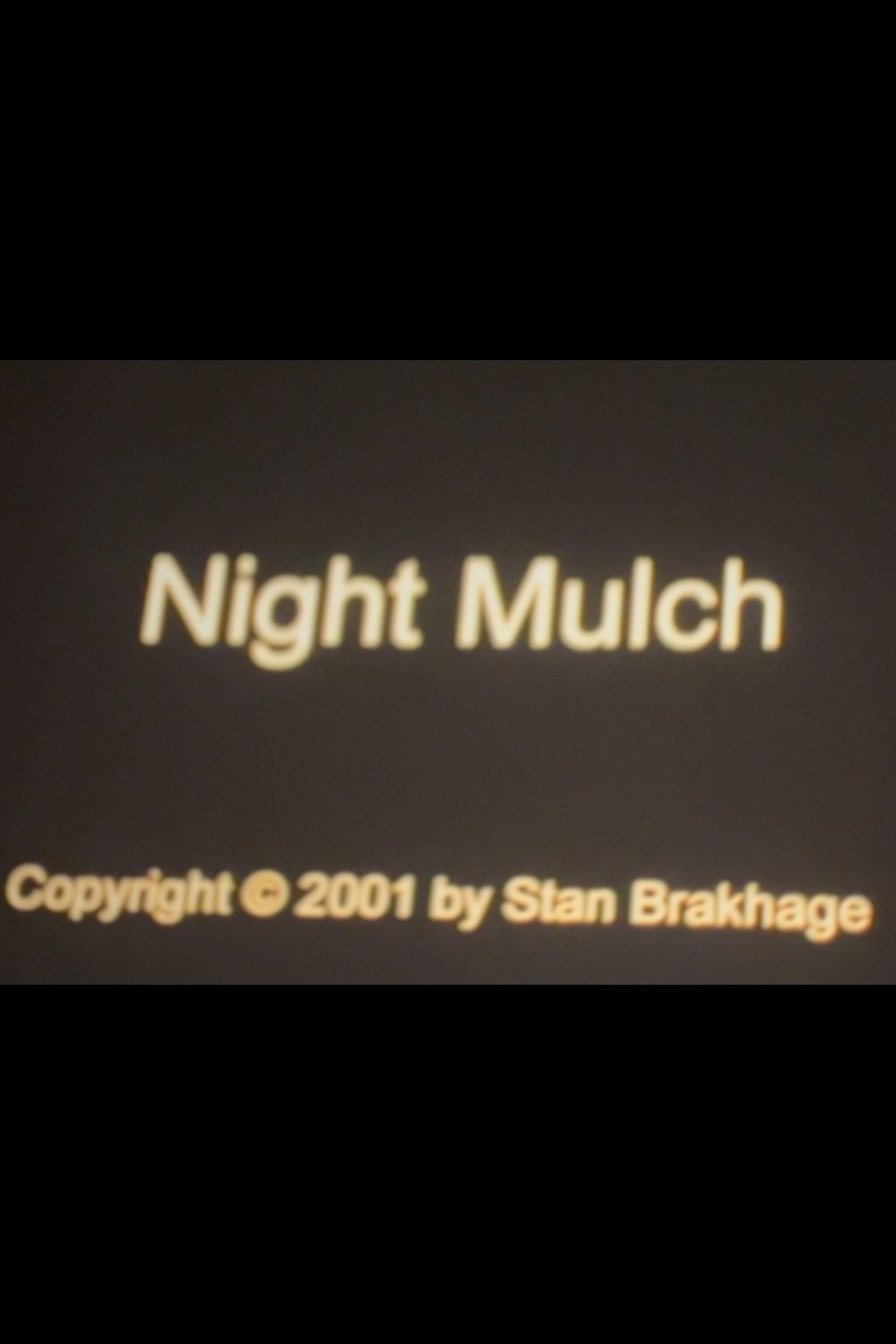 Poster de Night Mulch