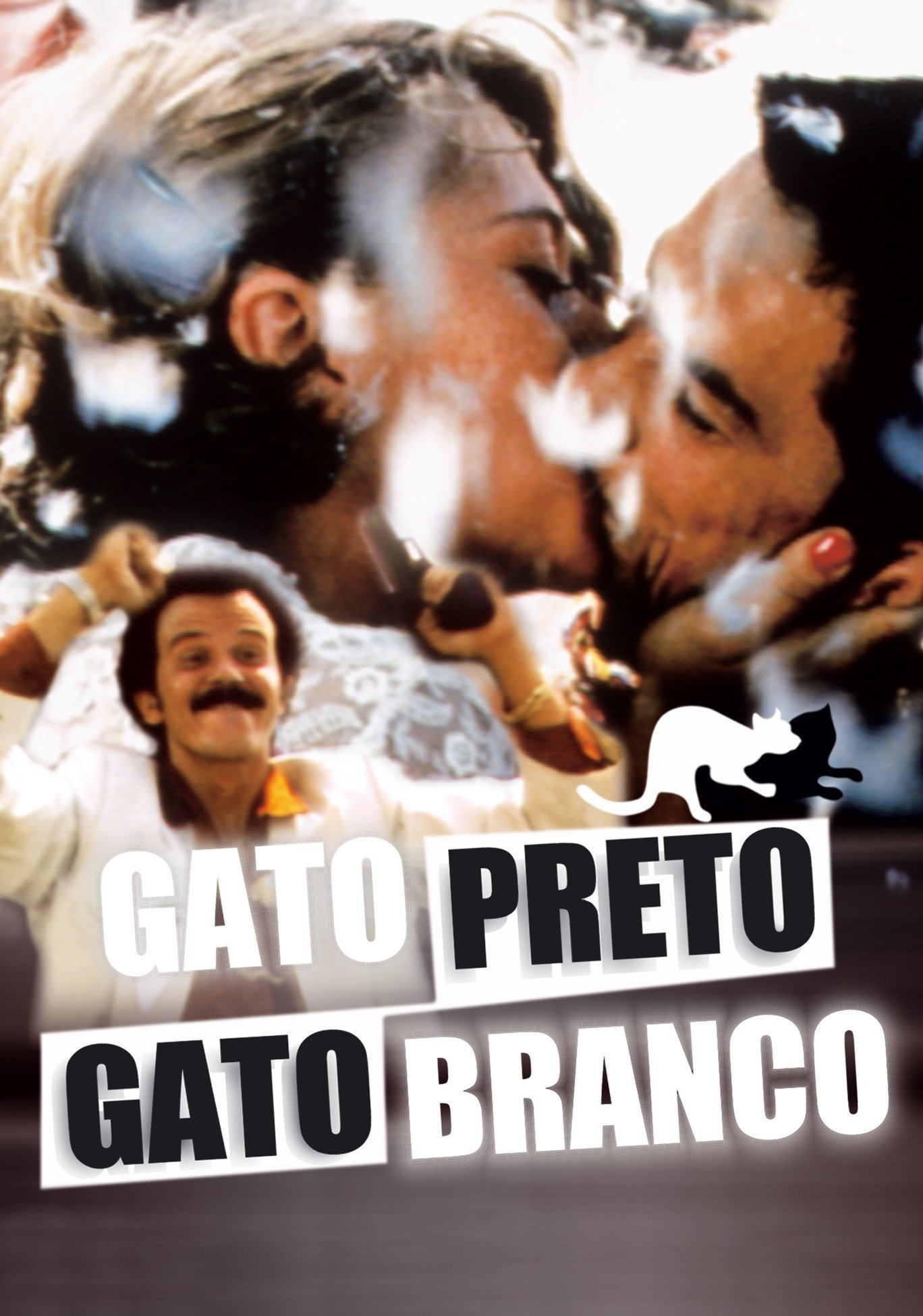 Poster de Gata Preta, Gato Branco