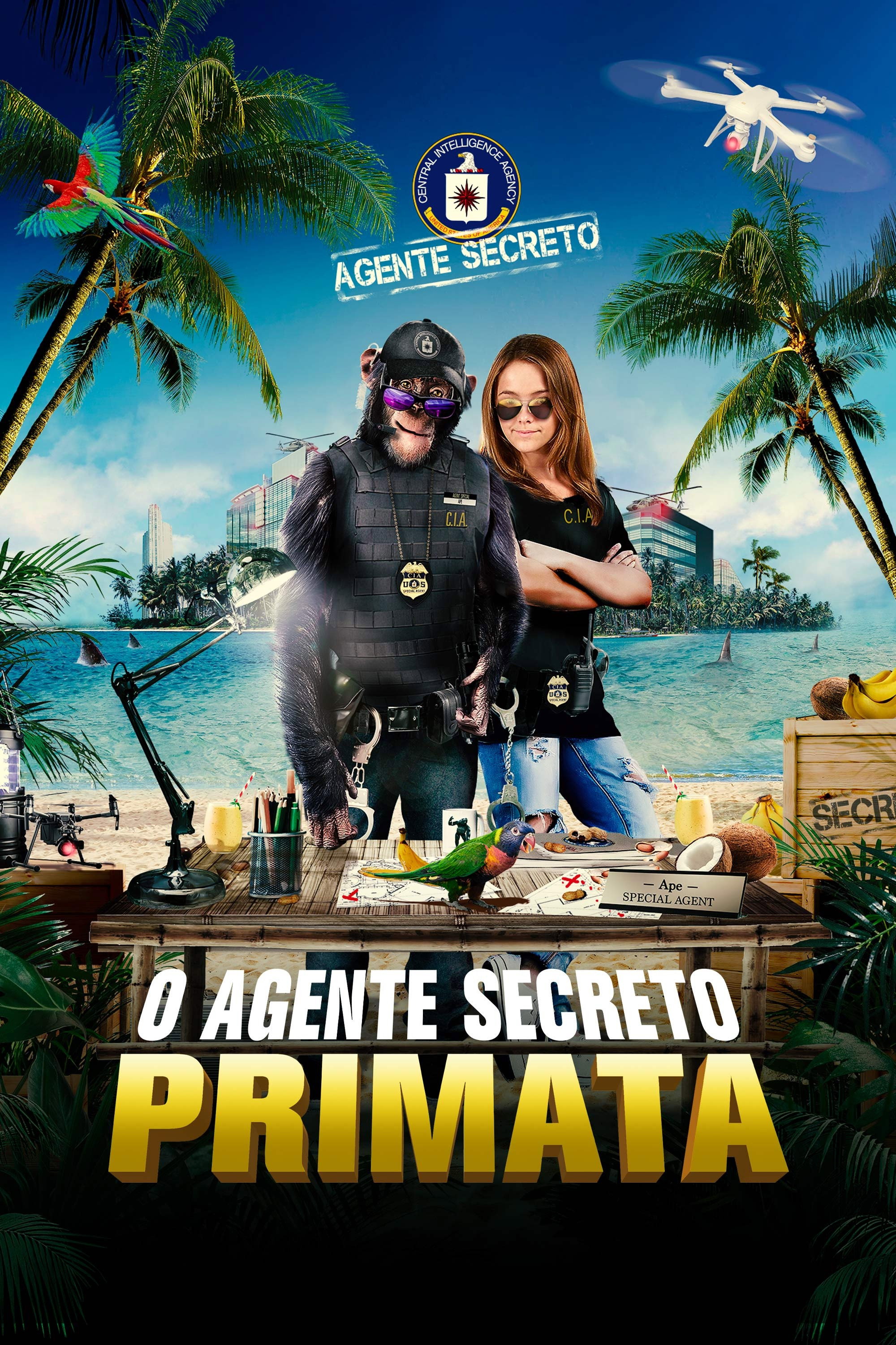 Poster de Agente Secreto Primata