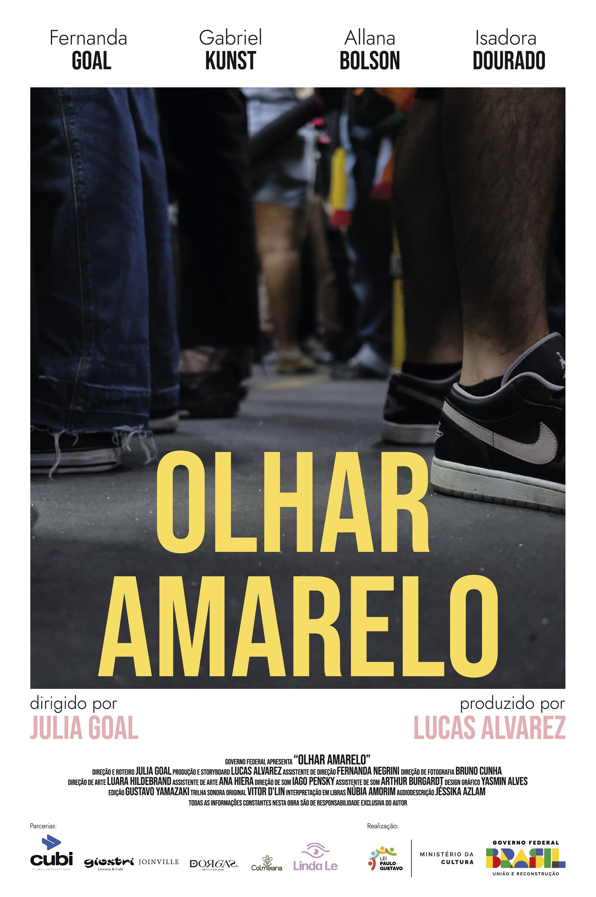 Poster de Olhar Amarelo