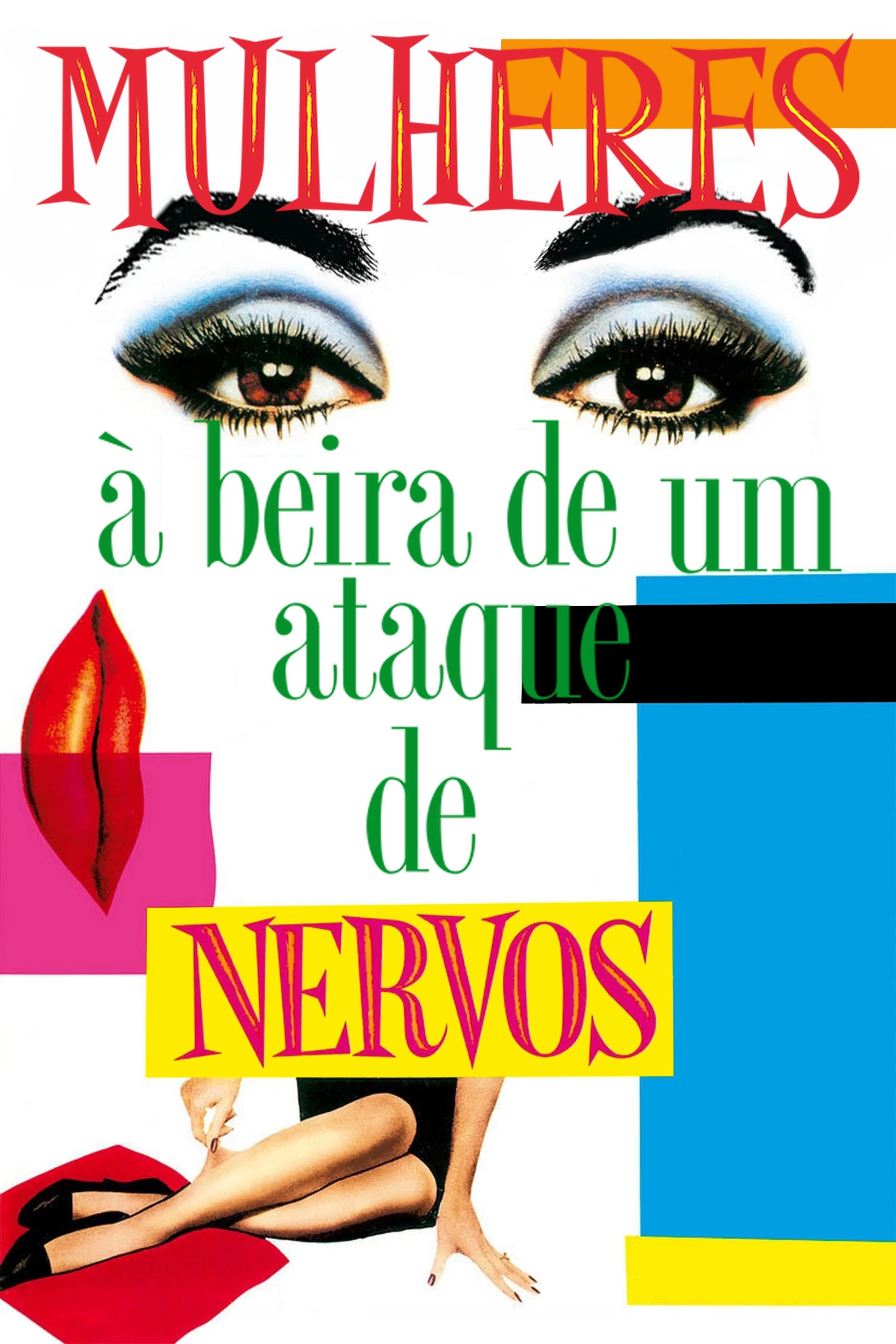 Poster de Mulheres à Beira de um Ataque de Nervos