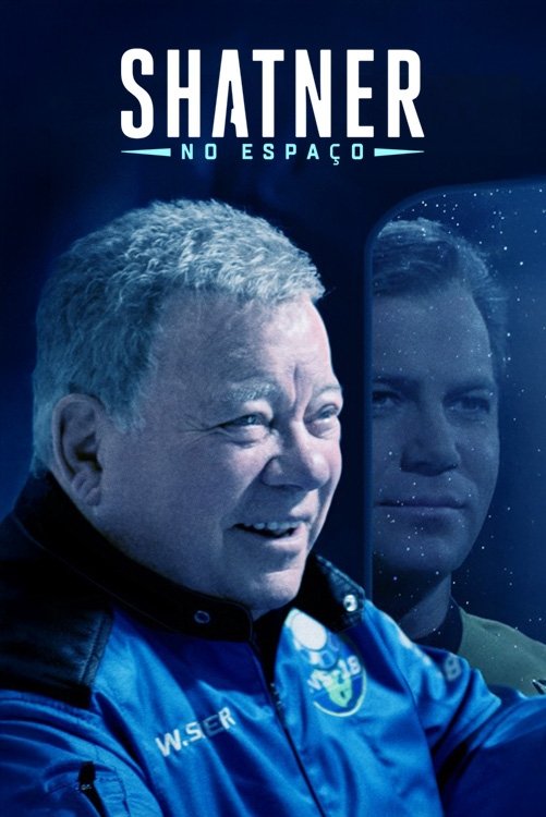 Poster de Shatner no Espaço
