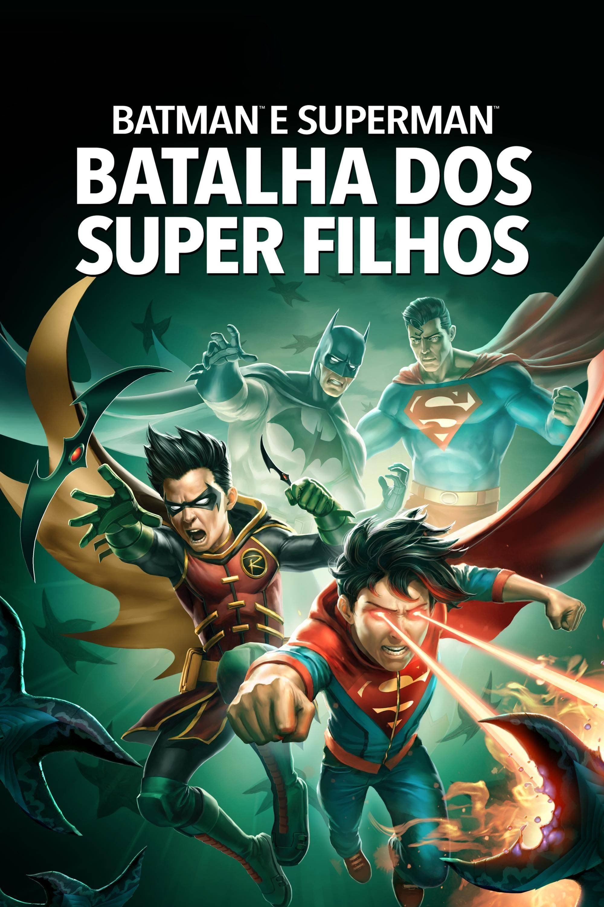 Poster de Batman e Superman: Batalha dos Super Filhos