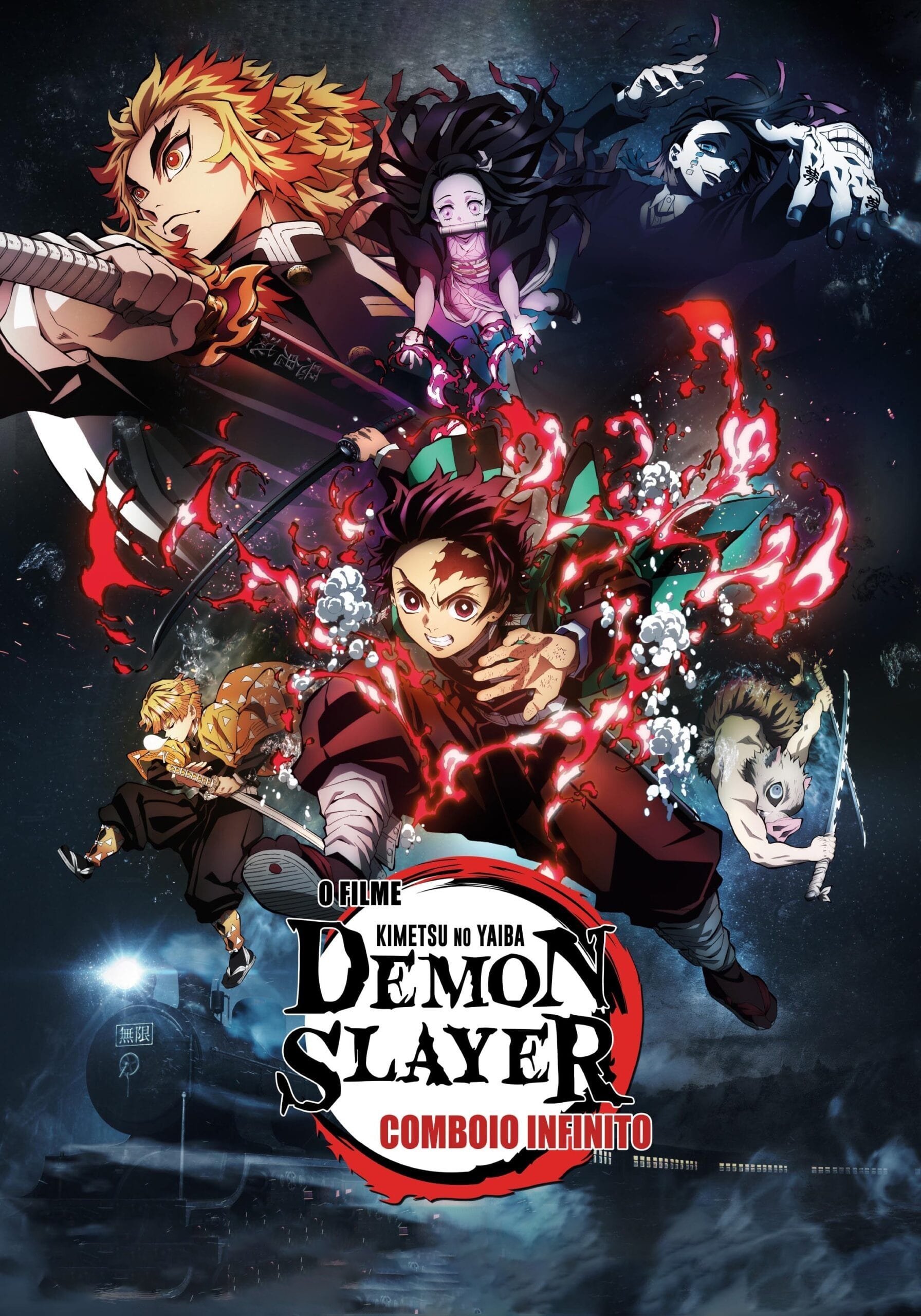 Poster de Demon Slayer: Mugen Train - O Filme