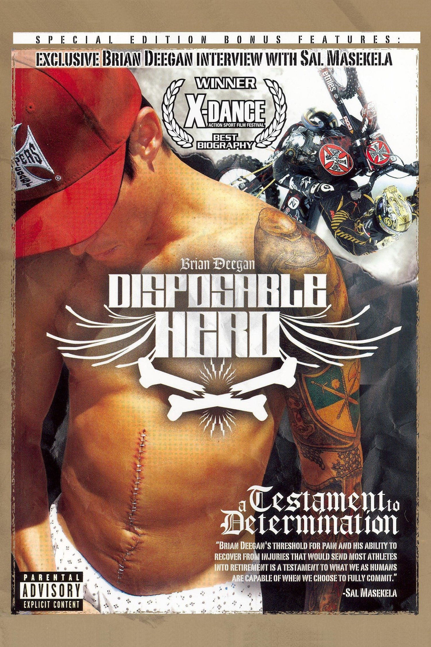Affiche du film Disposable Hero: The Brian Deegan Story