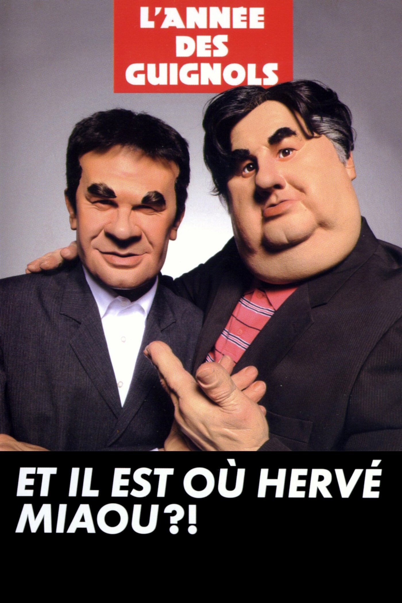 Affiche du film L'année des guignols - Et il est où Hervé Miaou ?!