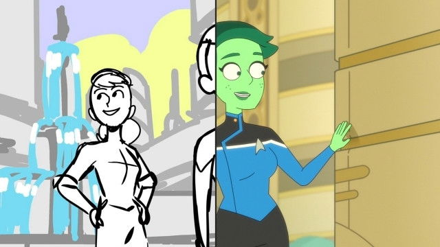 Watch Star Trek: Lower Decks Go from Storyboard to Final Animation