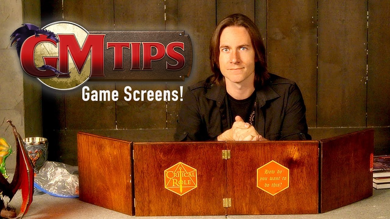 Setting up your Gamemaster's Screen! (Game Master Tips)
