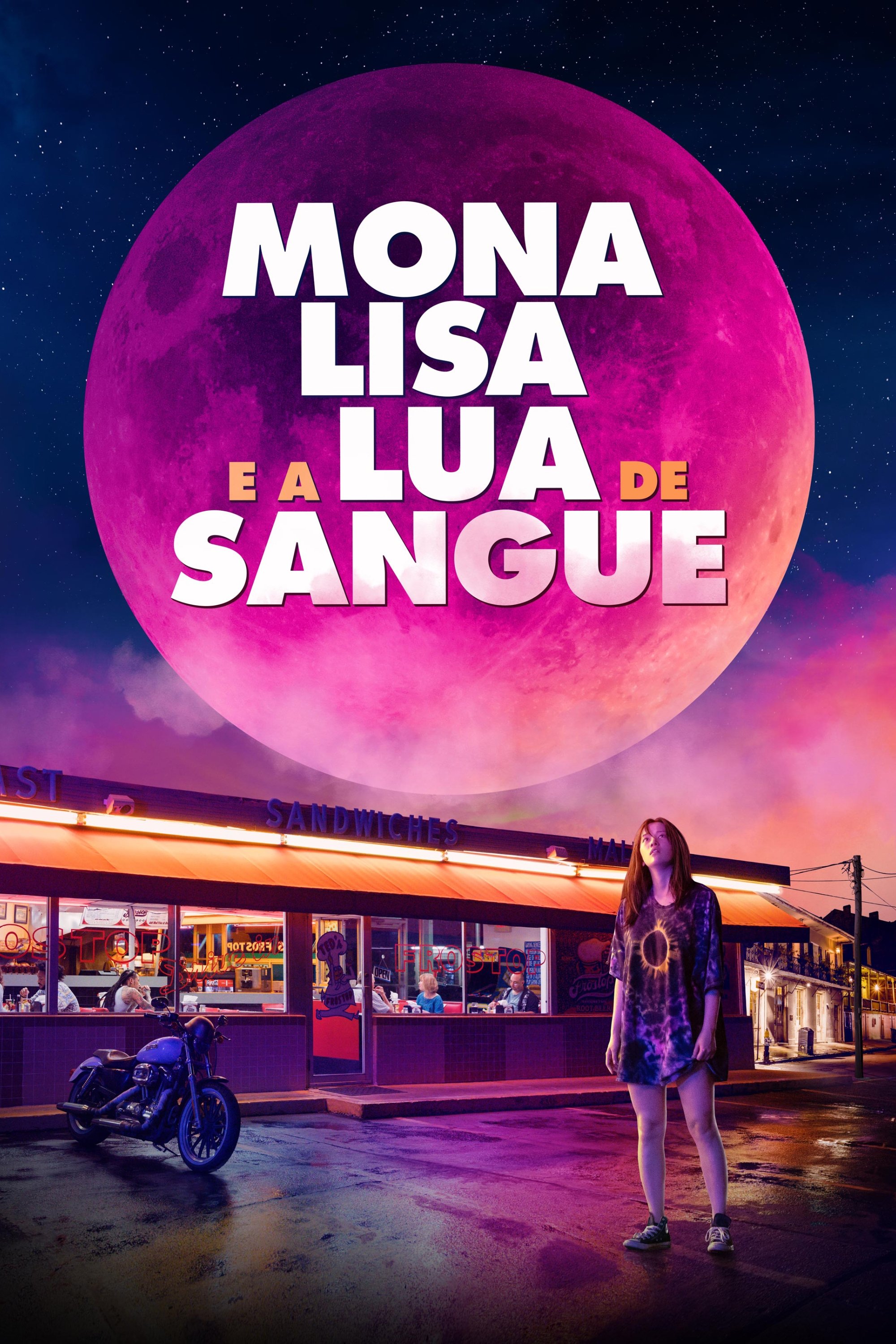 Poster de Mona Lisa e a Lua de Sangue