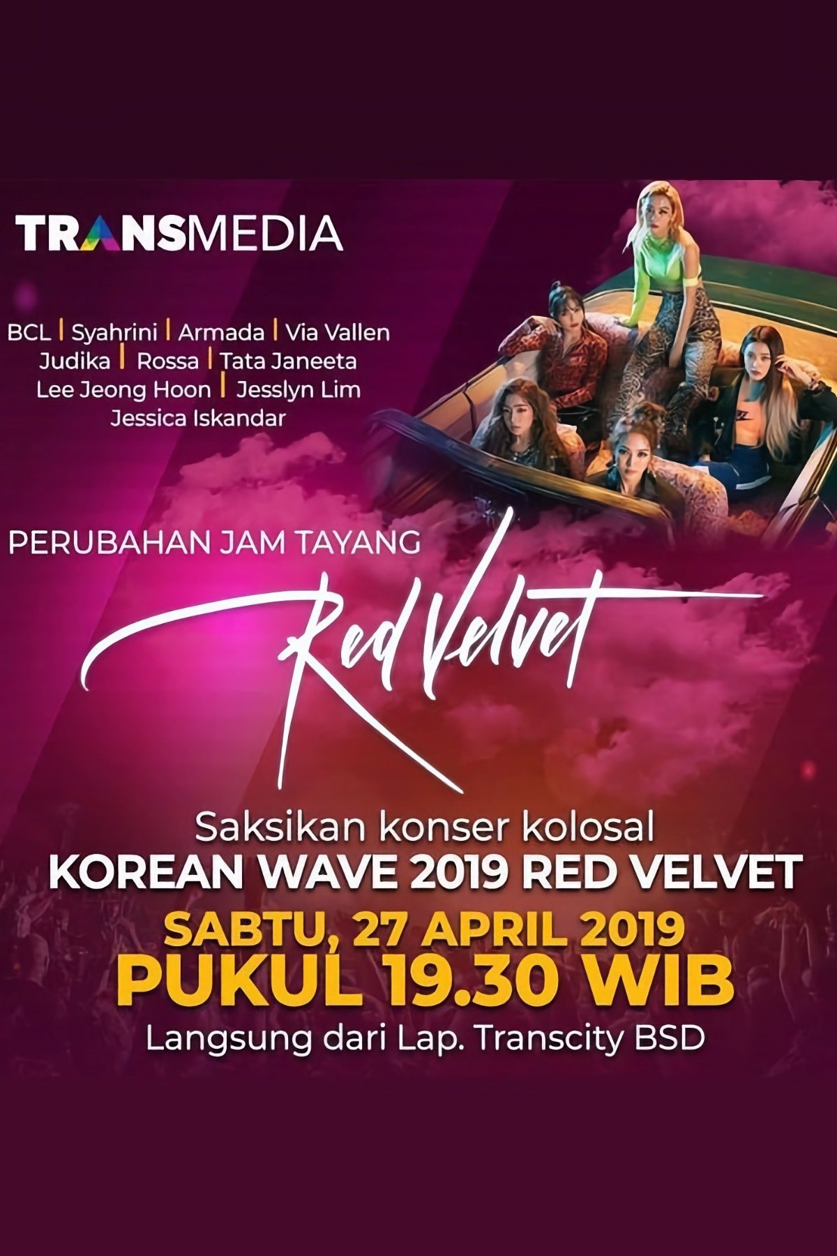 Poster de Red Velvet @ Transmedia Korean Wave 2019