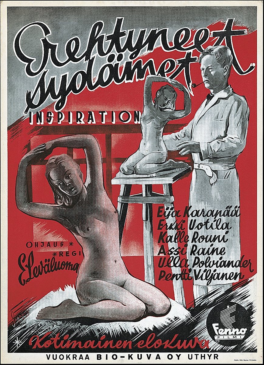 Poster de Erehtyneet sydämet
