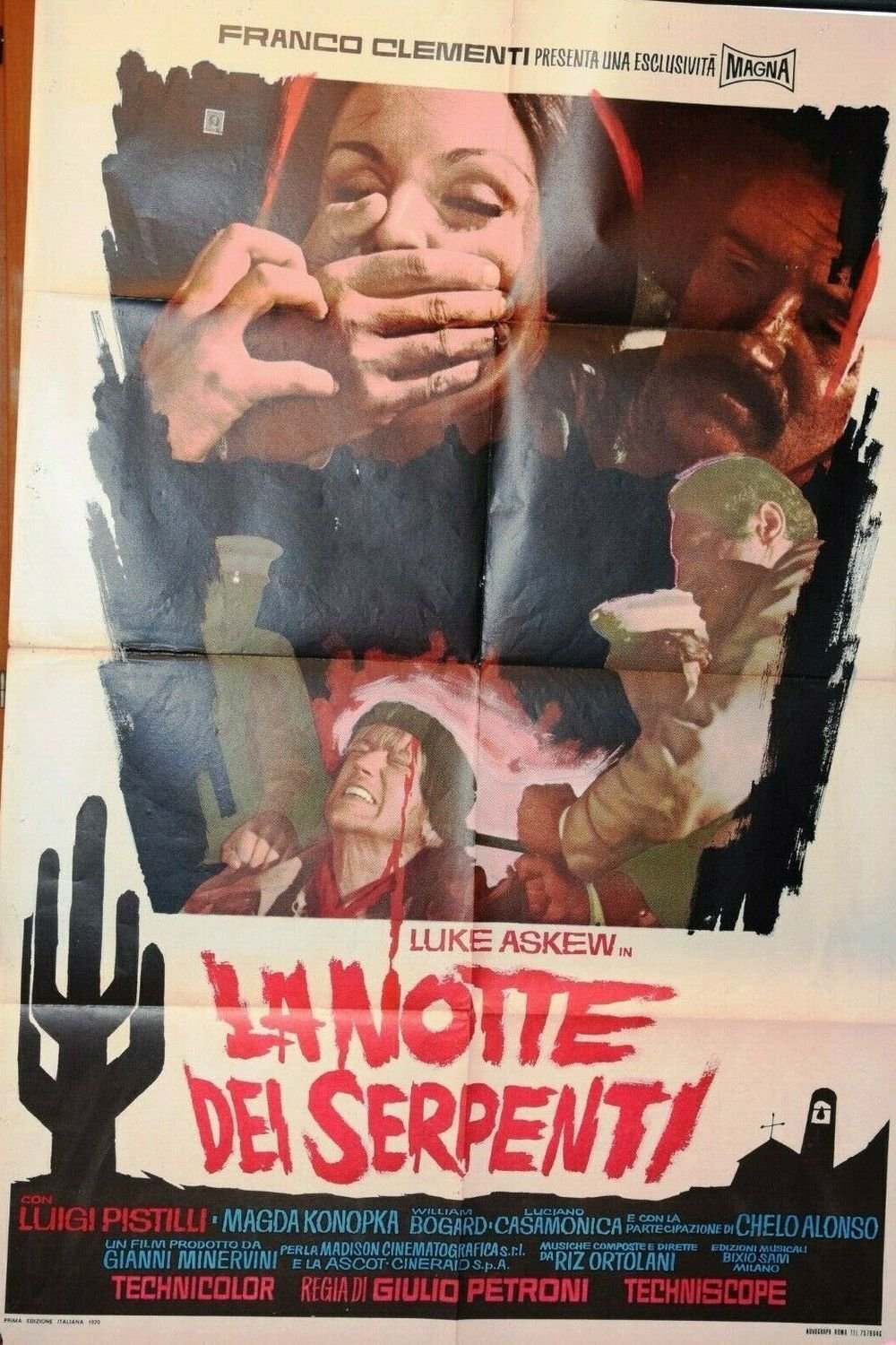 Poster de La notte dei serpenti