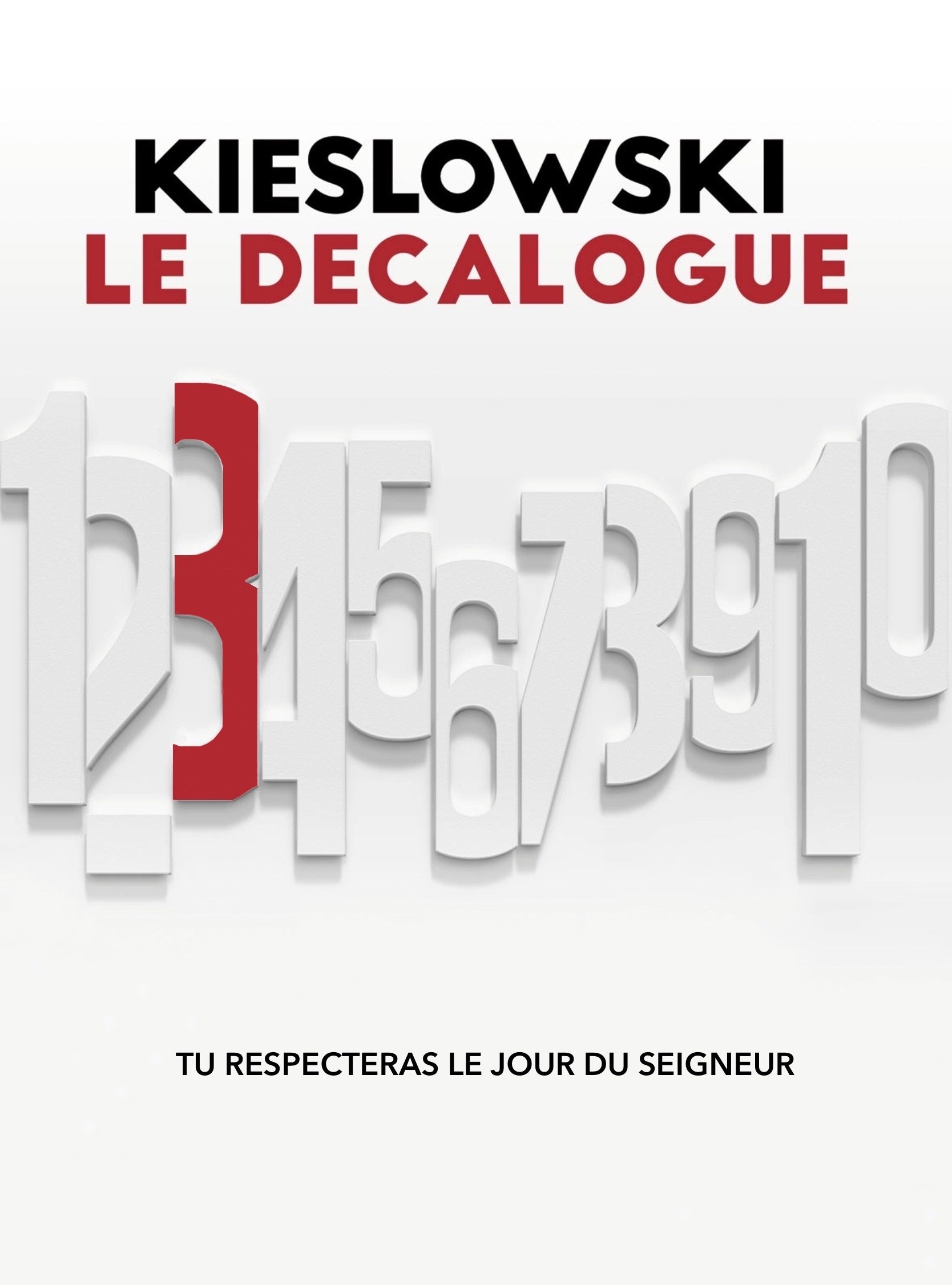 Affiche du film Dekalog, trzy