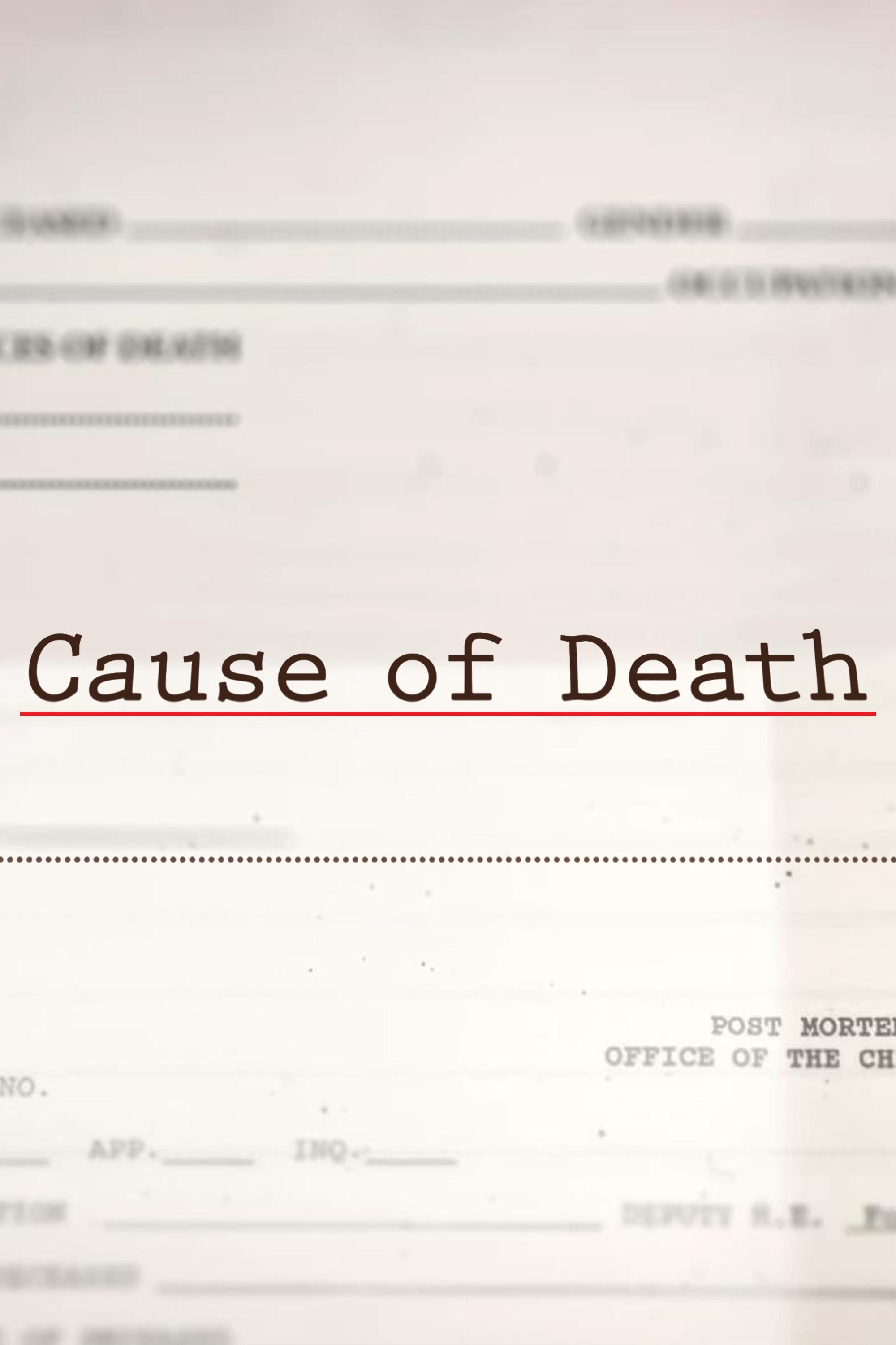 Poster de Cause of Death