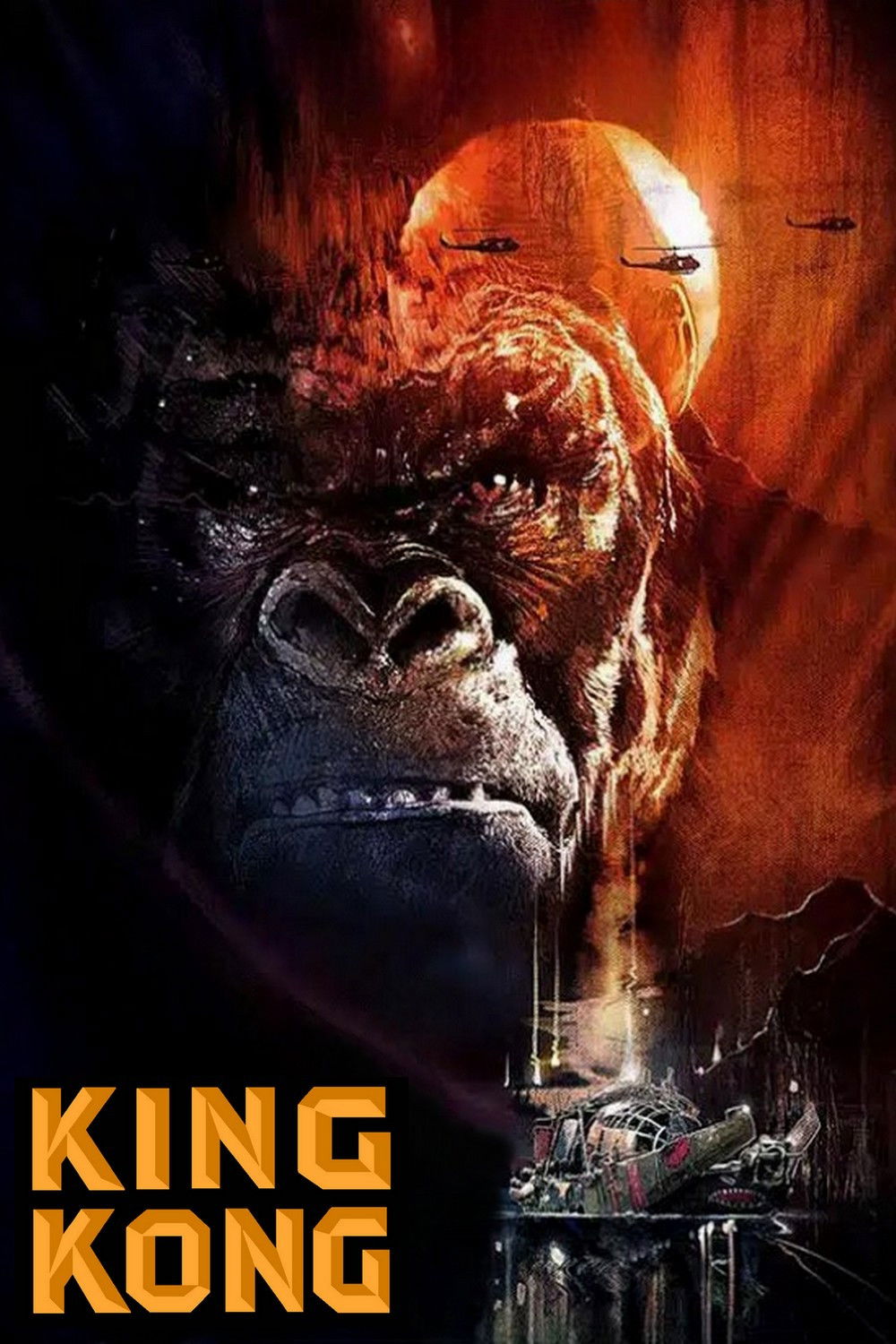 Poster of King Kong (1976) Collection