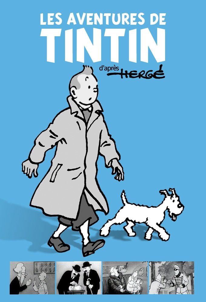 Poster de Les Aventures de Tintin, d'après Hergé
