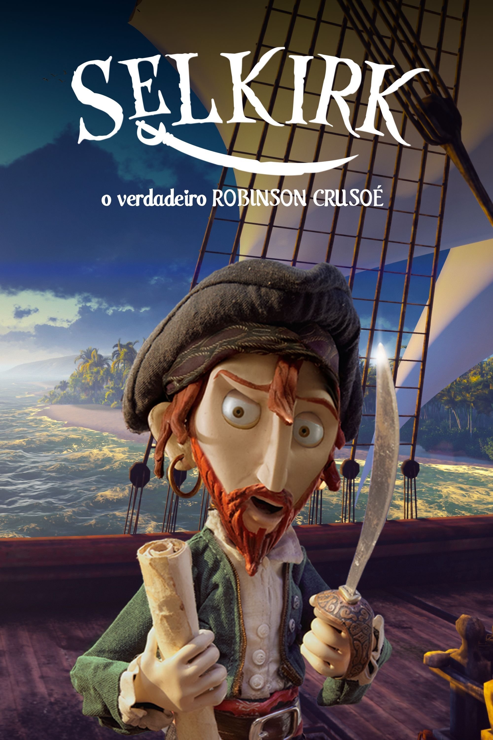 Poster de Selkirk, O Verdadeiro Robinson Crusoé