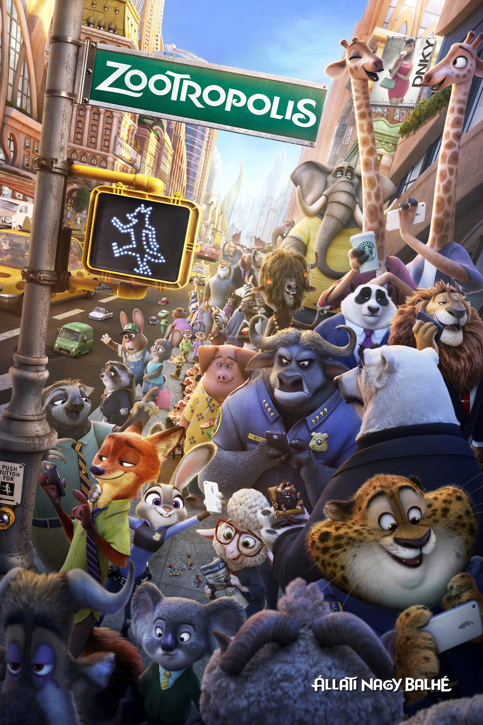 Poster de Zootopia: Essa Cidade é o Bicho