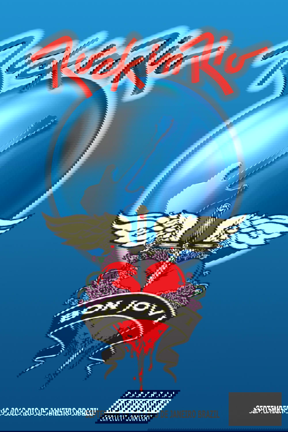 Affiche du film Bon Jovi: Rock In Rio 2013