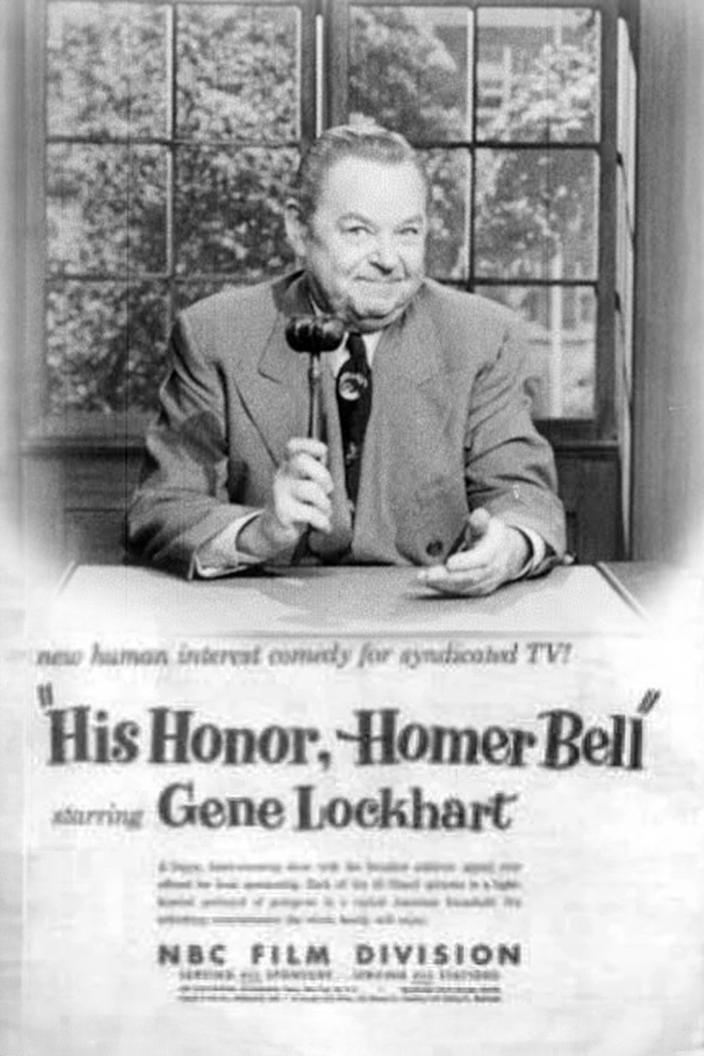 Poster de His Honor, Homer Bell