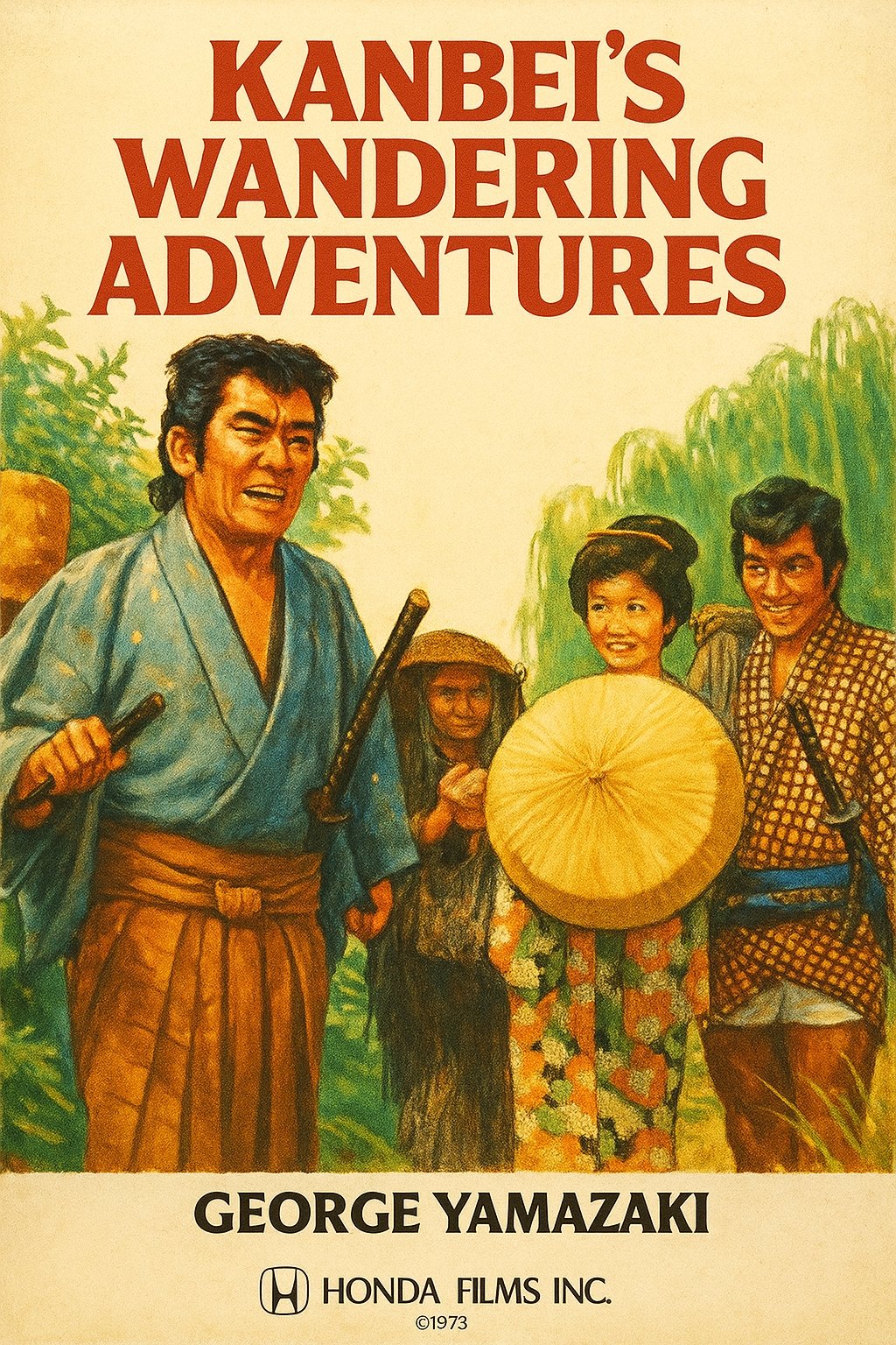 Poster de いただき勘兵衛旅を行く