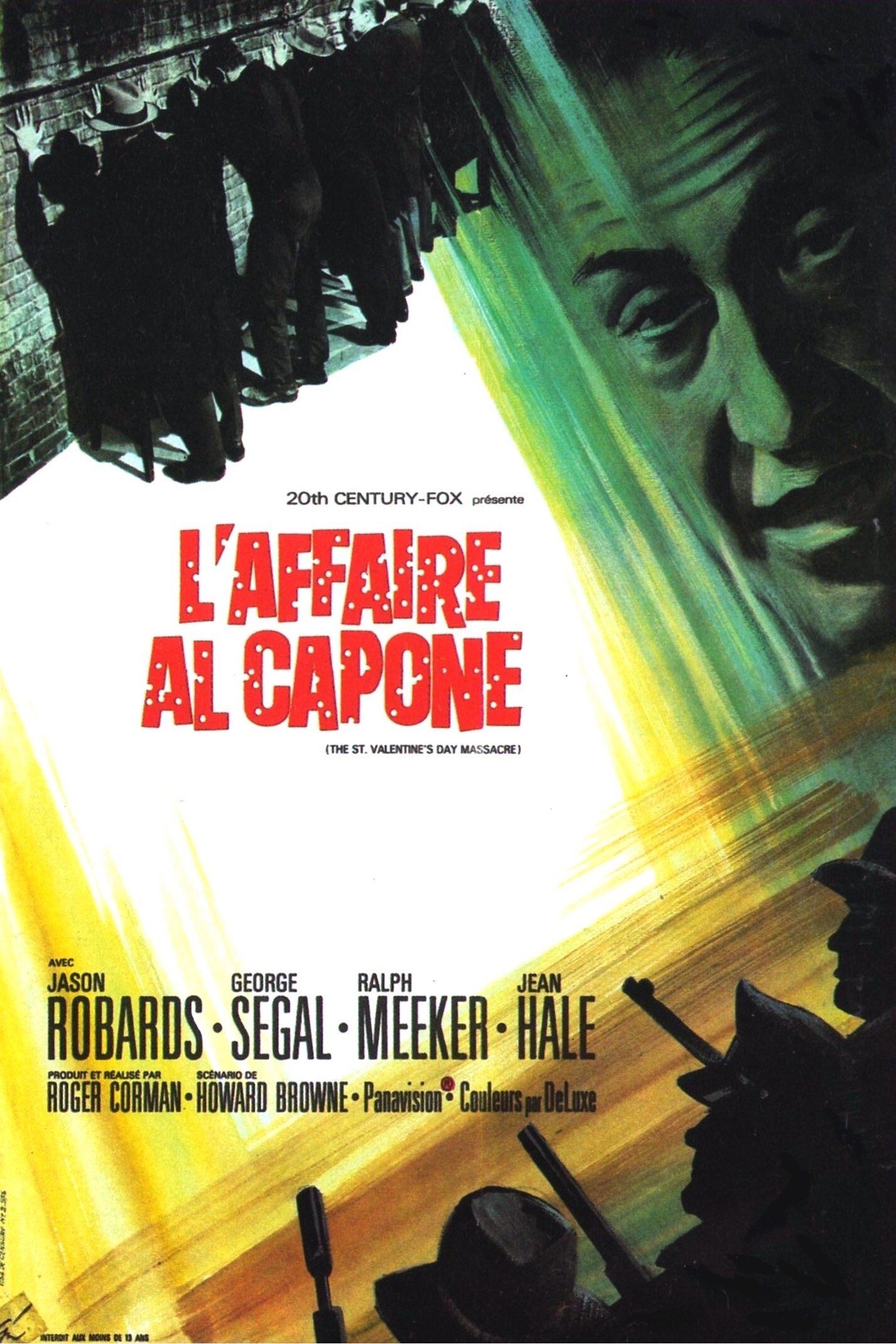 Affiche du film The St. Valentine's Day Massacre