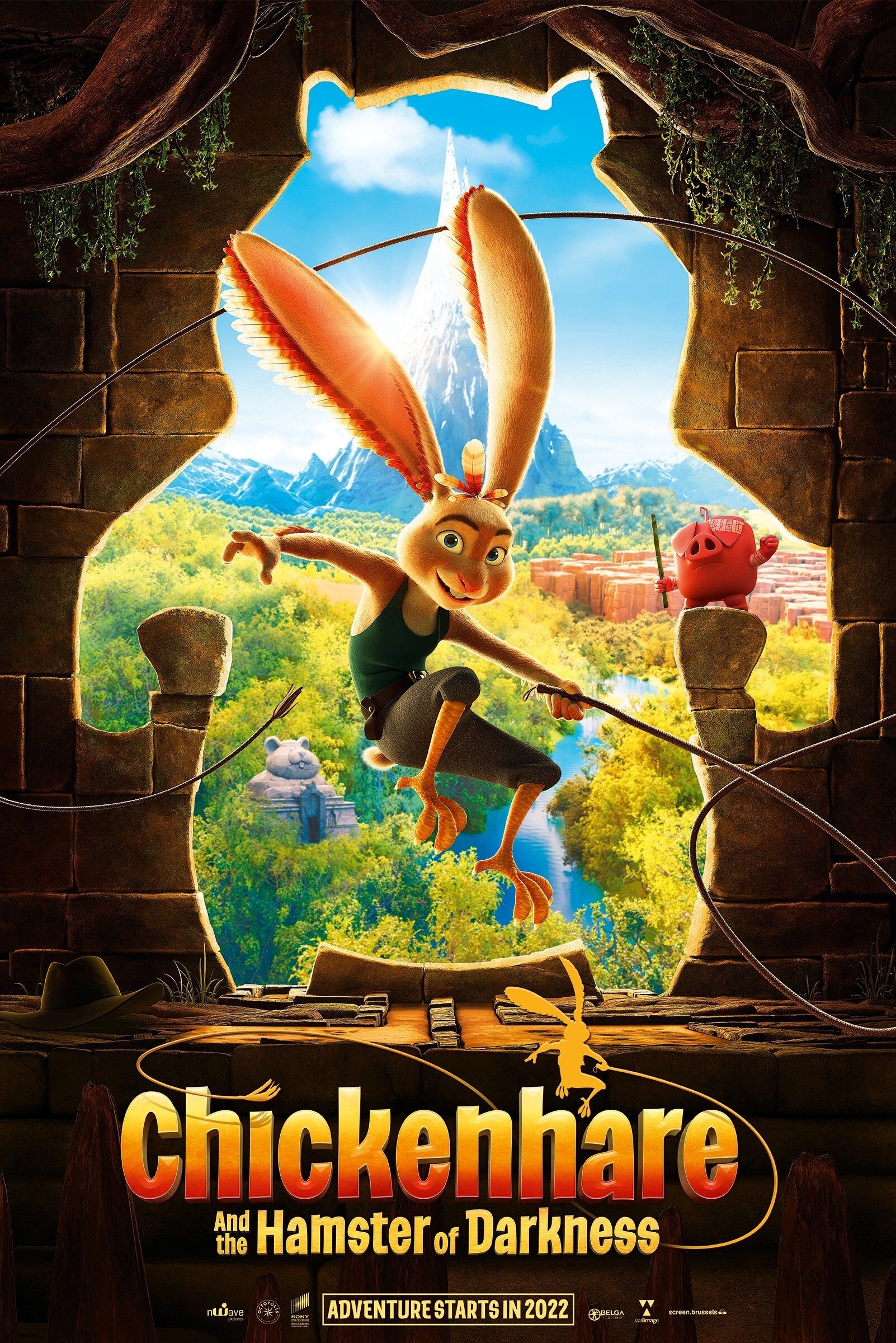 Chickenhare and the Hamster of Darkness poster Chickenhare and the Hamster of Darkness poster