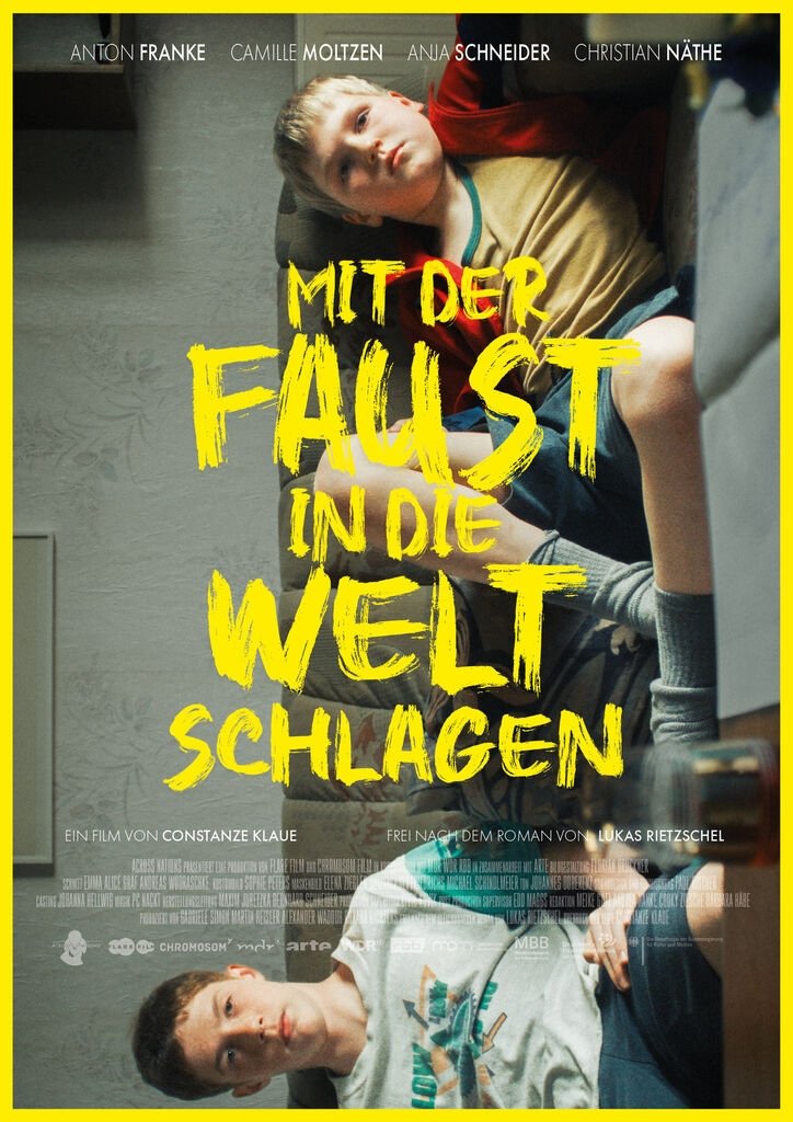 Poster de Mit der Faust in die Welt schlagen