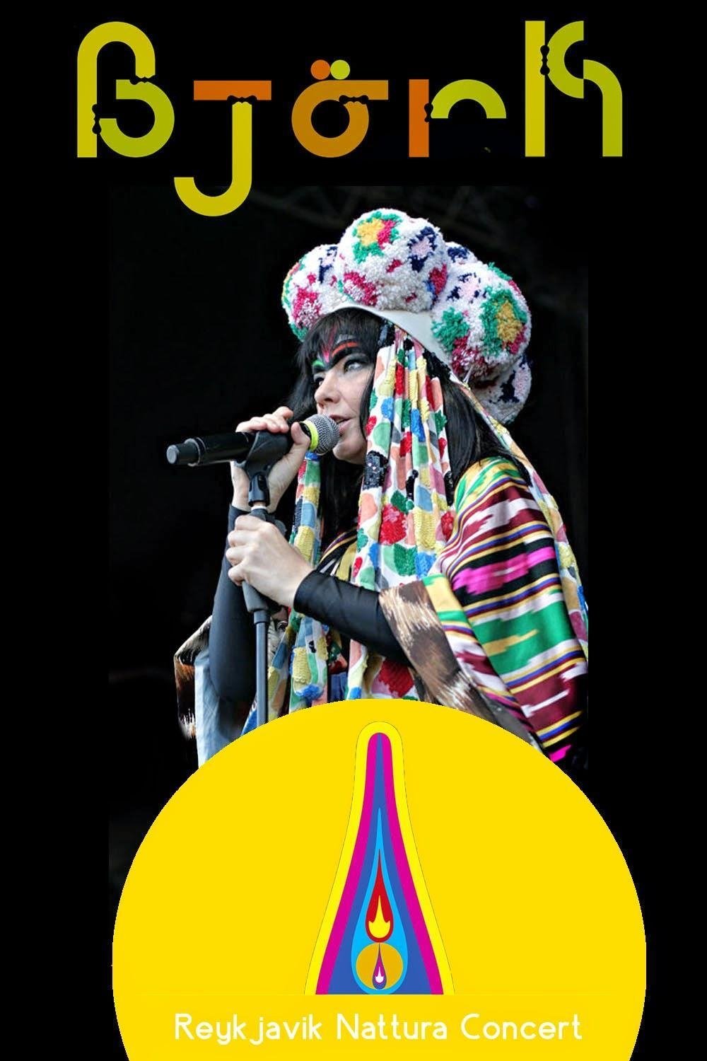 Poster de Náttúra Concert Featuring Björk and Sigur Rós