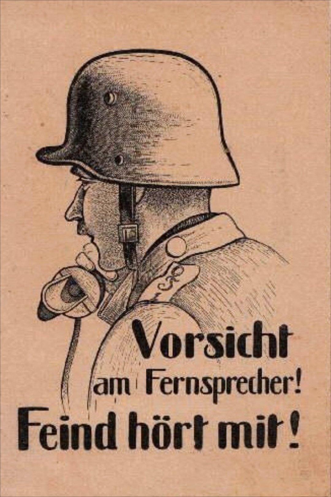 Der Feind hört mit Poster